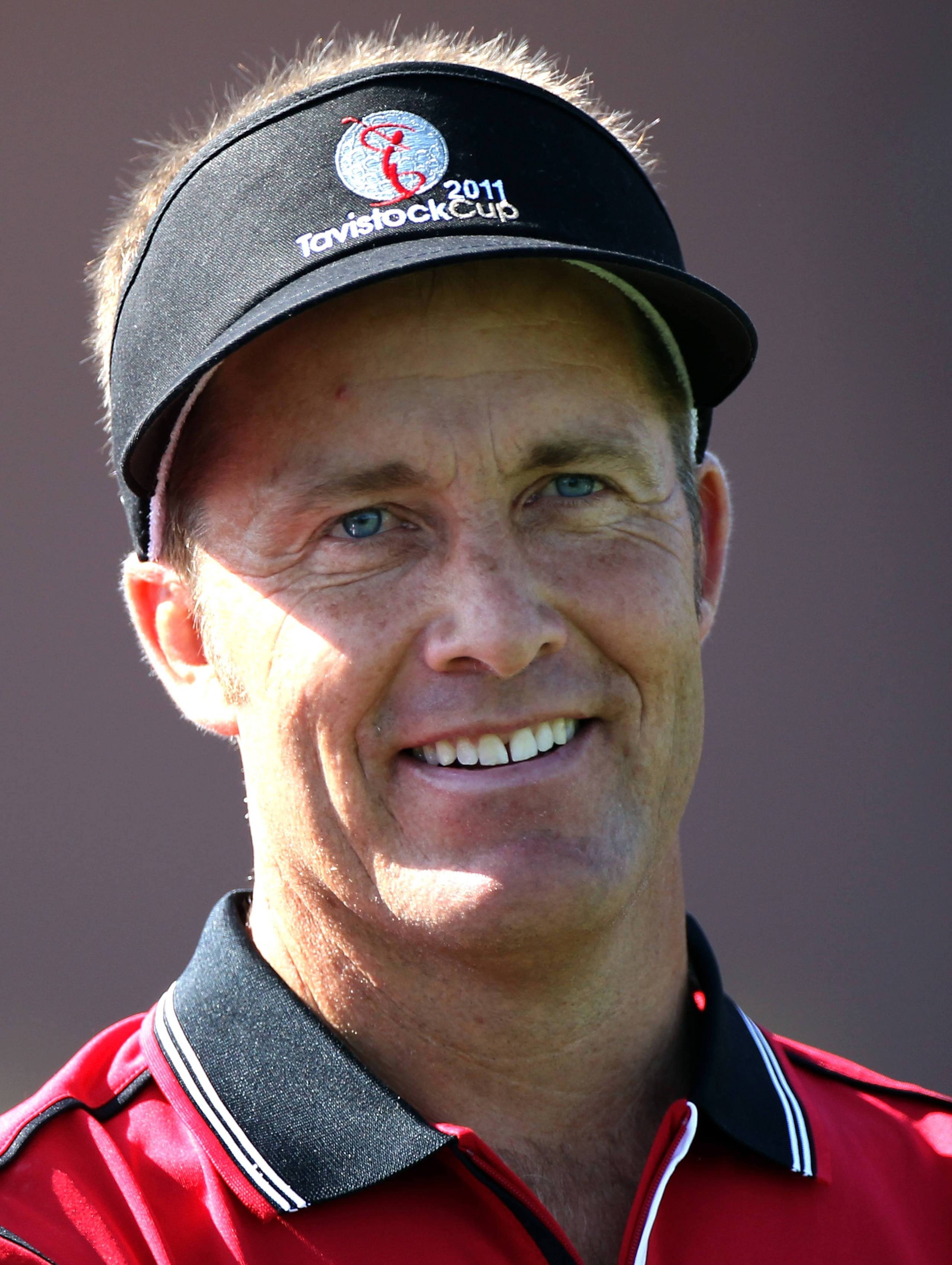 ORLANDO, FL - MARCH 14: Stuart Appleby of Australia smiles during the first day of the Tavistock Cup at Isleworth Golf and Country Club on March 14, 2011 in Orlando, Florida. (Photo by Sam Greenwood/Getty Images) ORLANDO, FL - MARCH 14: Stuart Appleby of Australia smiles during the first day of the Tavistock Cup at Isleworth Golf and Country Club on March 14, 2011 in Orlando, Florida. (Photo by Sam Greenwood/Getty Images)
