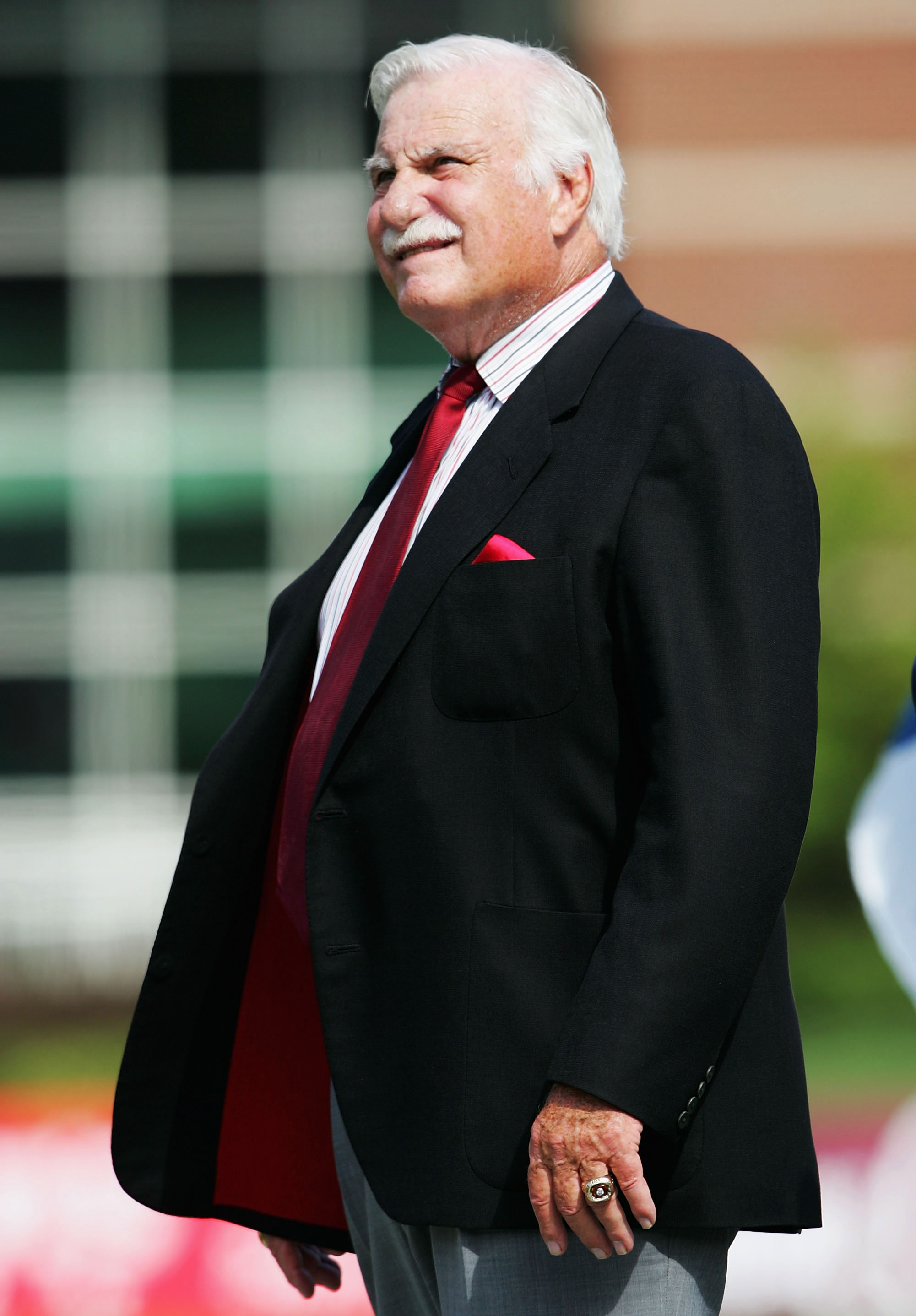 LOUISVILLE, KY - OCTOBER 1:  Howard Schnellenberger the Head Coach of the Florida Atlantic Owls is pictured during the game against the Louisville Cardinals at Papa John's Stadium on October 1, 2005 in Louisville, Kentucky.  (Photo by Andy Lyons/Getty Ima