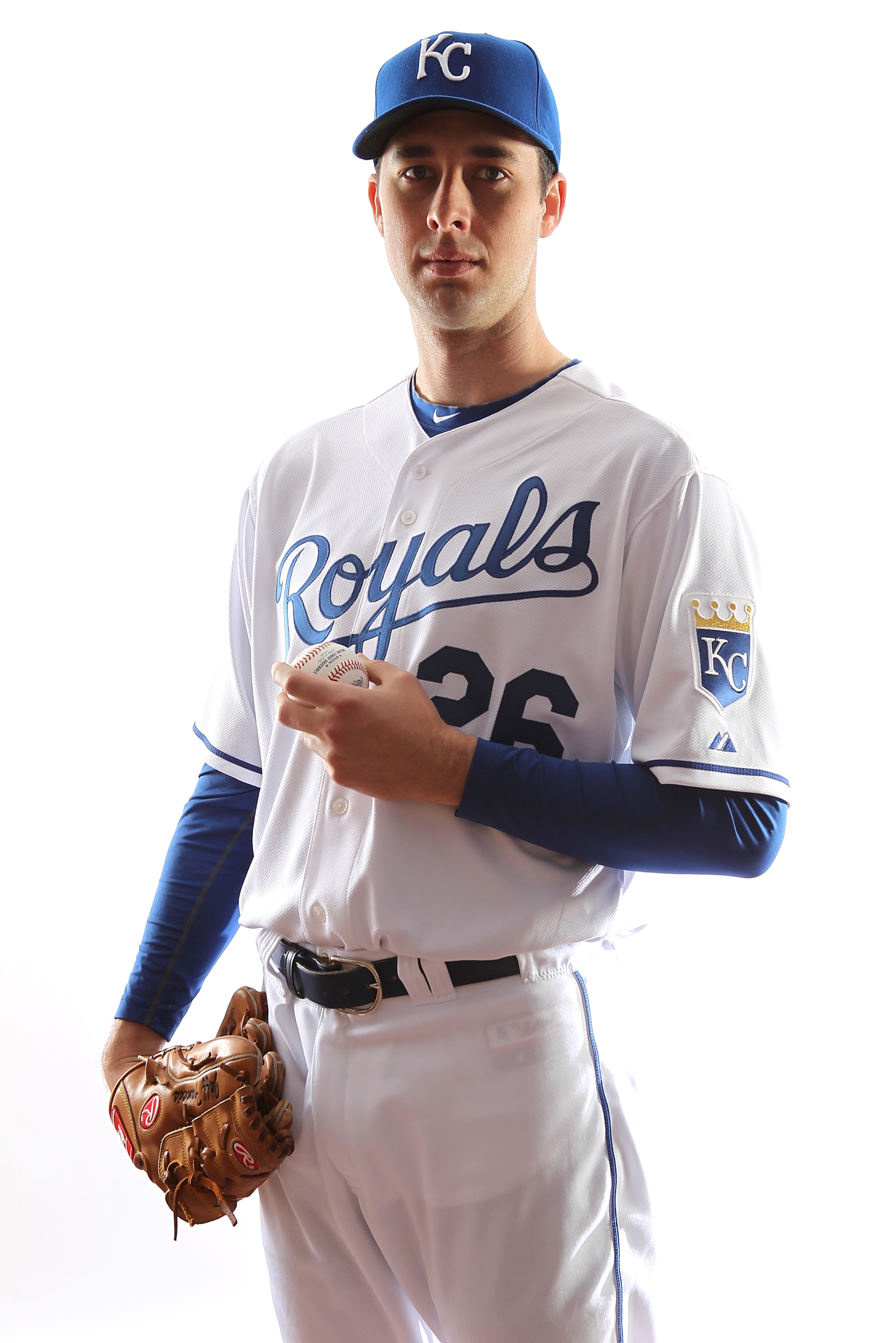 SURPRISE, AZ - FEBRUARY 23:  Jeff Francis #26 of the Kansas City Royals poses for a portrait during Spring Training Media Day on February 23, 2011 at Surprise Stadium in Surprise, Arizona..  (Photo by Jonathan Ferrey/Getty Images)