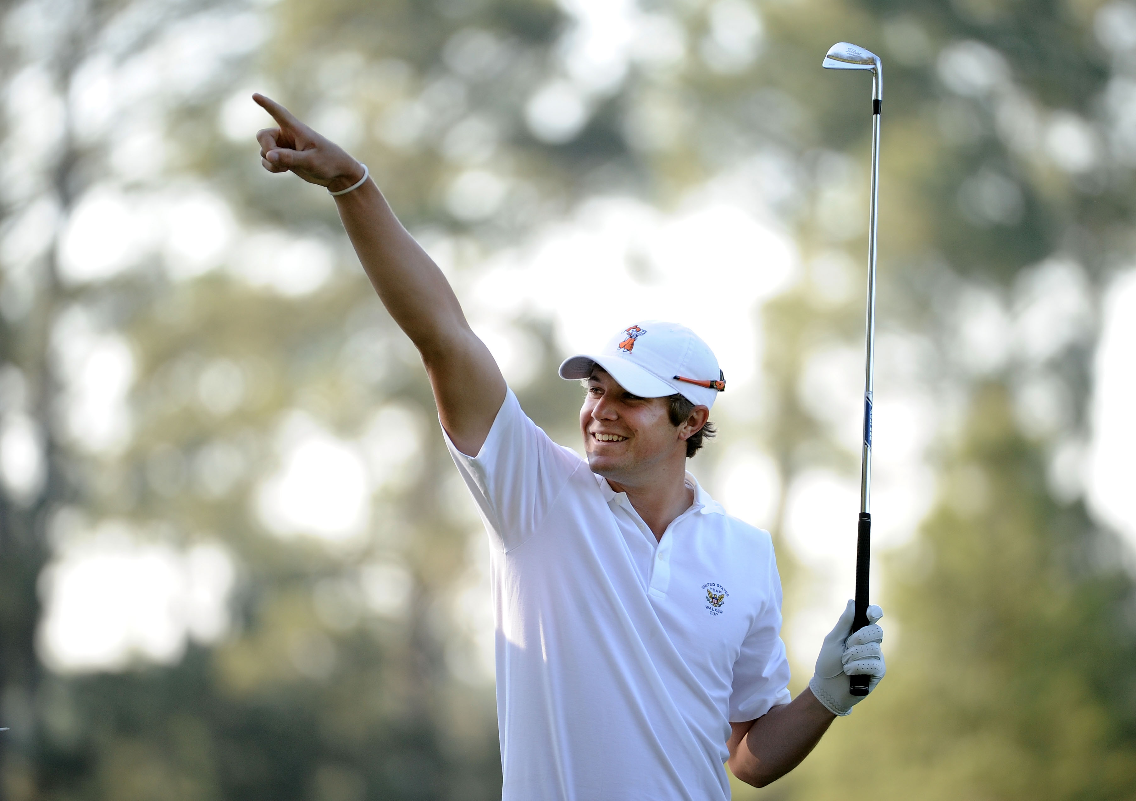 AUGUSTA, GA - APRIL 04:  Amateur Peter Uihlein waits on a tee box during a practice round prior to the 2011 Masters Tournament at Augusta National Golf Club on April 4, 2011 in Augusta, Georgia.  (Photo by Harry How/Getty Images)