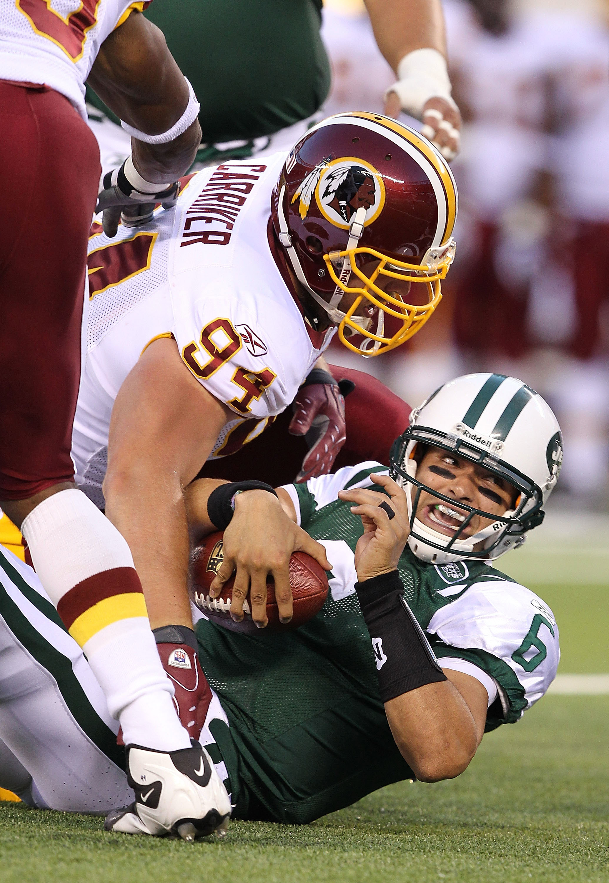 Falcons give former first-round pick Adam Carriker a shot