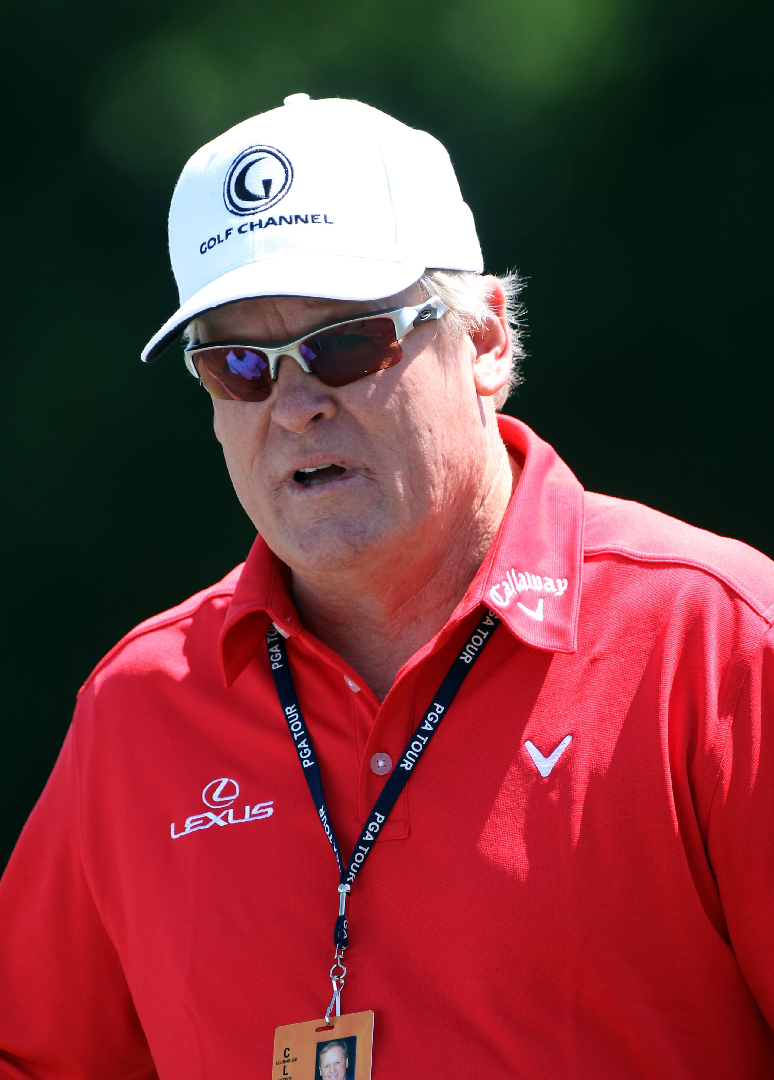 ORLANDO, FL - MARCH 26:  Johnny Miller of NBC Sports watches the action prior to the third round of the Arnold Palmer Invitational presented by MasterCard at the Bay Hill Club and Lodge on March 26, 2011 in Orlando, Florida.  (Photo by Sam Greenwood/Getty