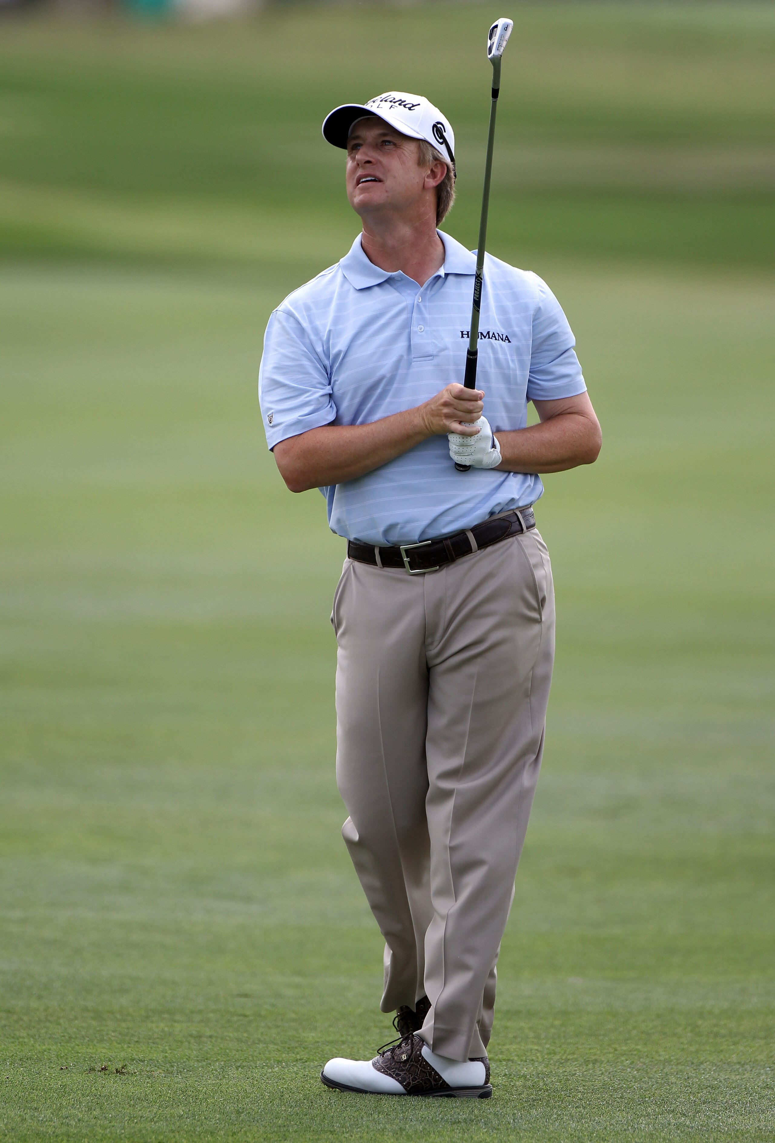 ORLANDO, FL - MARCH 27:  David Toms plays a shot on the 10th hole during the final round of the Arnold Palmer Invitational presented by MasterCard at the Bay Hill Club and Lodge on March 27, 2011 in Orlando, Florida.  (Photo by Sam Greenwood/Getty Images)