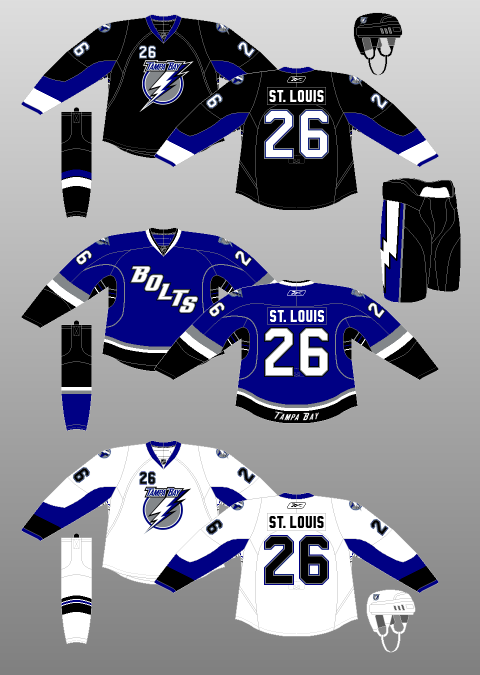 Tampa Bay Lightning Jersey History