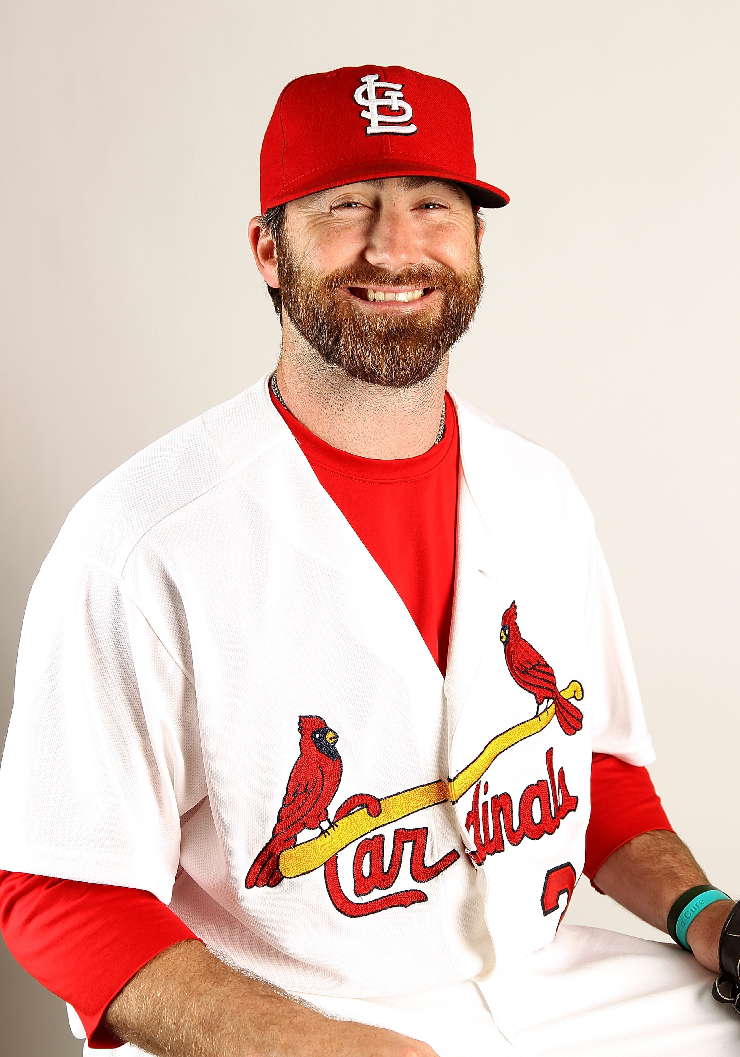 JUPITER, FL - FEBRUARY 24:  Jason Motte #30 of the St. Louis Cardinals during Photo Day at Roger Dean Stadium on February 24, 2011 in Jupiter, Florida.  (Photo by Mike Ehrmann/Getty Images)