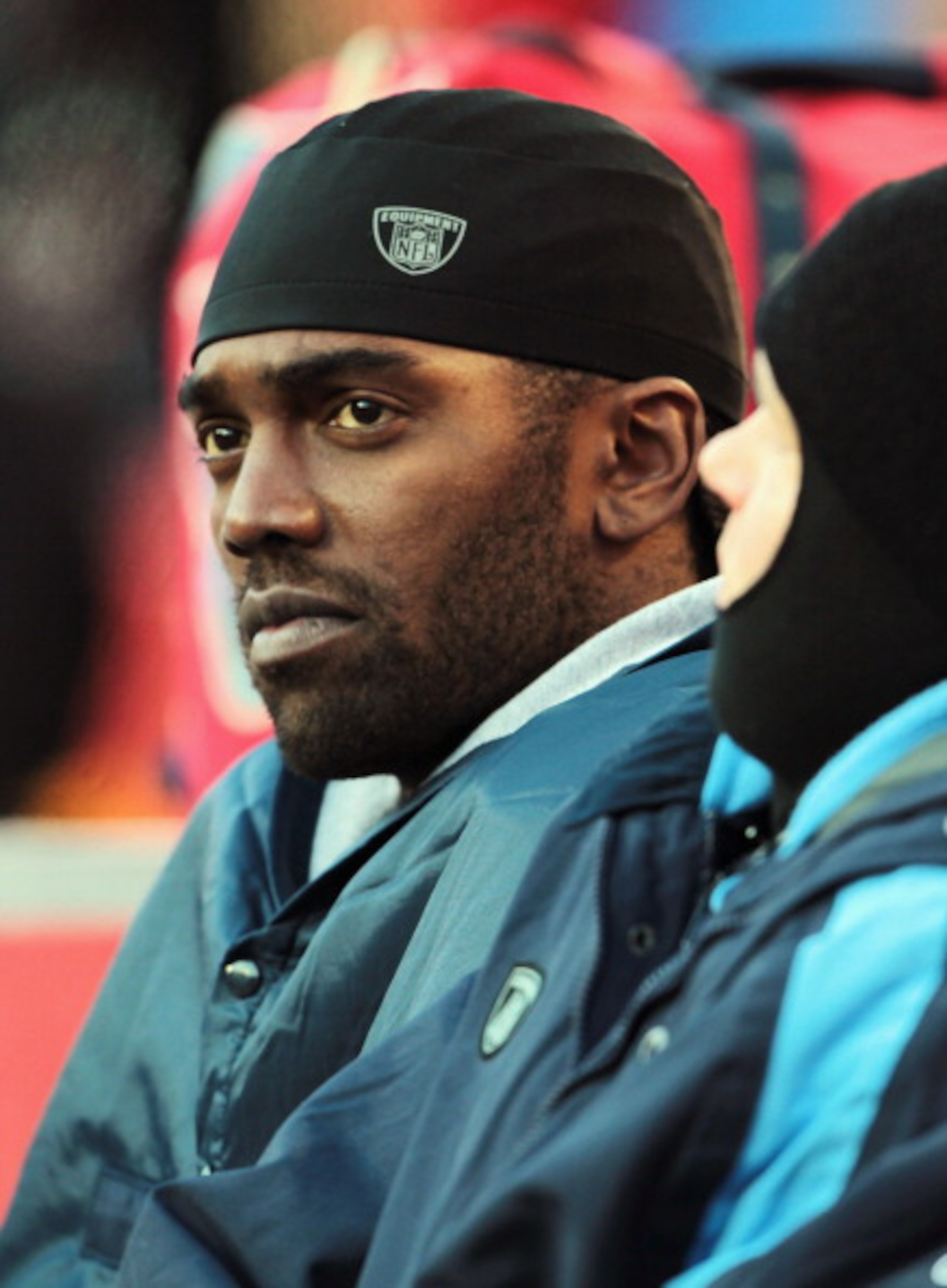 KANSAS CITY, MO - DECEMBER 26:  Receiver Randy Moss #84 of the Tennessee Titans watches from the sidelines during the game against the Kansas City Chiefs on December 26, 2010 at Arrowhead Stadium in Kansas City, Missouri.  (Photo by Jamie Squire/Getty Ima