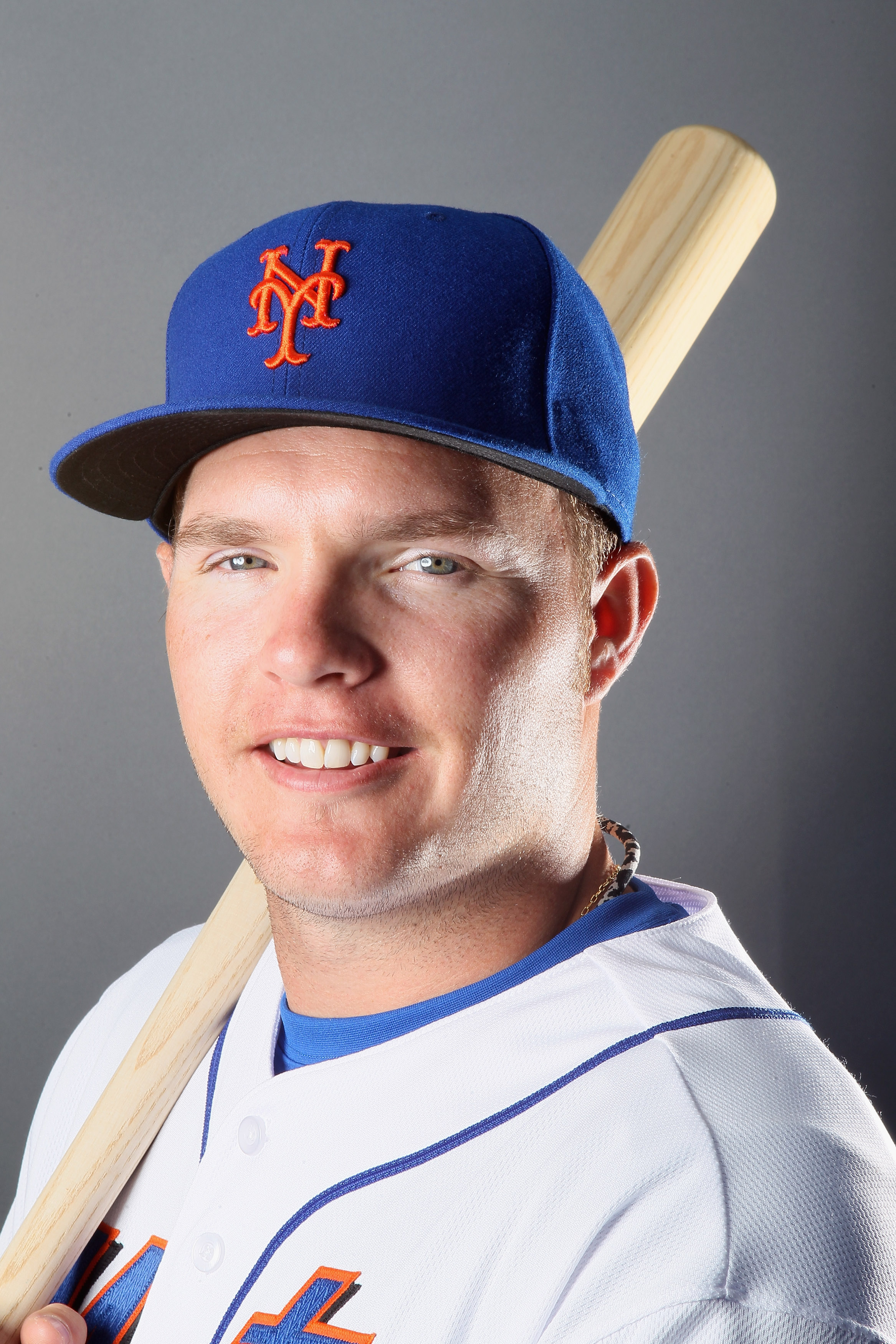 PORT ST. LUCIE, FL - FEBRUARY 24:  Brad Emaus #68 of the New York Mets poses for a portrait during the New York Mets Photo Day on February 24, 2011 at Digital Domain Park in Port St. Lucie, Florida.  (Photo by Elsa/Getty Images)