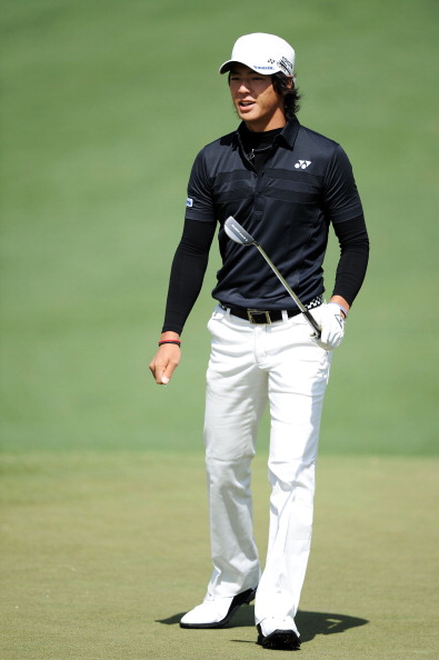 AUGUSTA, GA - APRIL 05:  Ryo Ishikawa of Japan looks on from a green during a practice round prior to the 2011 Masters Tournament at Augusta National Golf Club on April 5, 2011 in Augusta, Georgia.  (Photo by Harry How/Getty Images)
