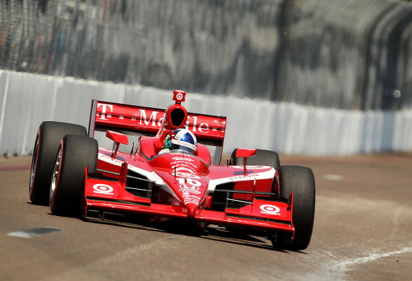 ST PETERSBURG, FL - MARCH 27: Dario Franchitti drives of the #10 Target Chip Ganassi Racing Honda Dallara during the IndyCar Series Honda Grand Prix of St Petersburg on March 27, 2011 in St Petersburg, Florida. (Photo by Mike Ehrmann/Getty Images)
