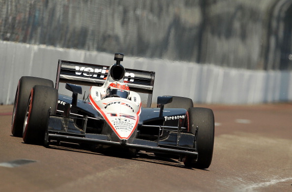 ST PETERSBURG, FL - MARCH 27: Will Power drives the #12 Verizon Team Penske Honda Dallara during the IndyCar Series Honda Grand Prix of St Petersburg on March 27, 2011 in St Petersburg, Florida. (Photo by Mike Ehrmann/Getty Images)