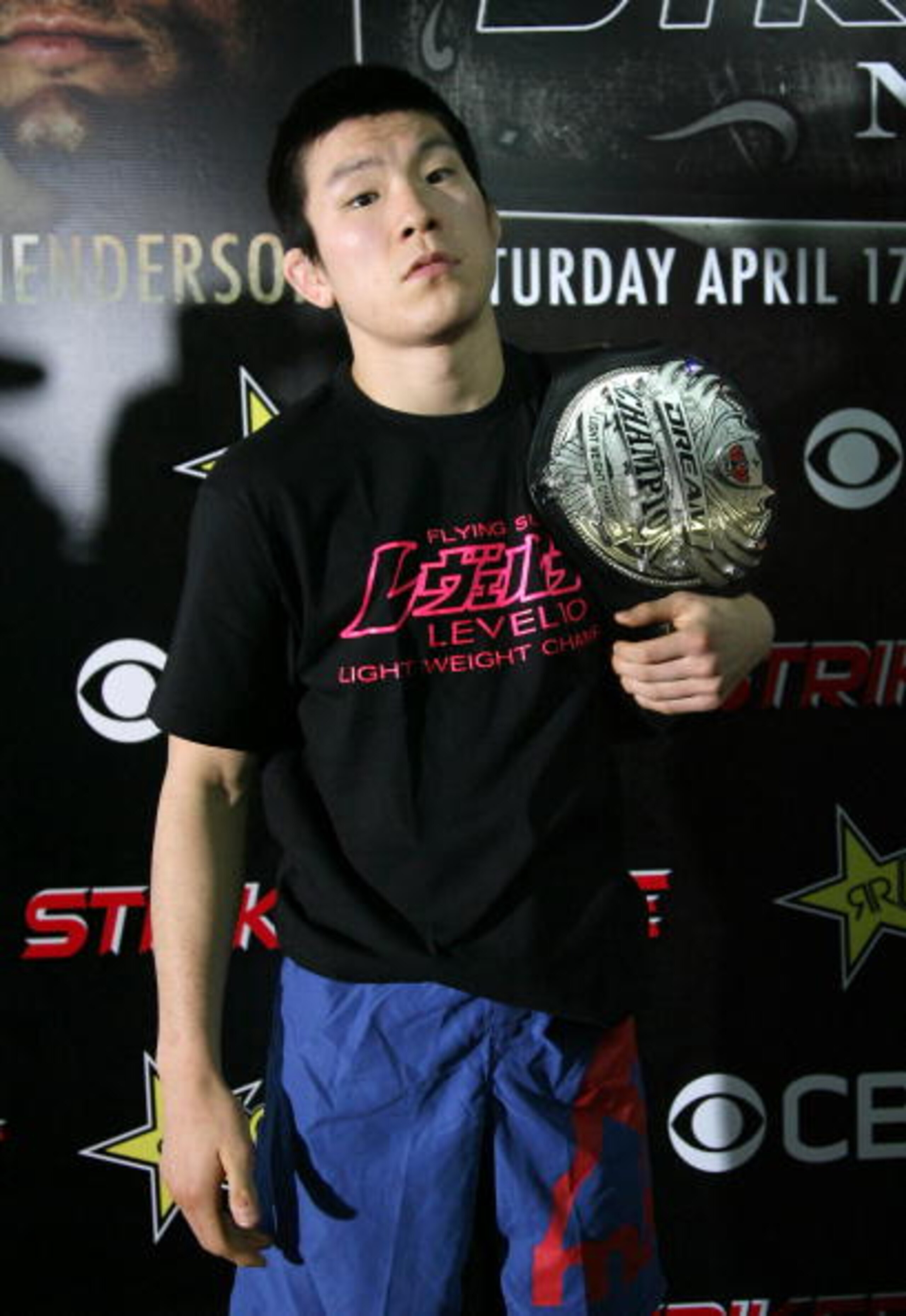HOLLYWOOD - MARCH 17:  Dream 155-Pound Champion Shinya 'Tobikan Judan' Aoki attends the CBS' Strikeforce MMA Fighters Open Media Workout on March 17, 2010 in Hollywood, California.  (Photo by Valerie Macon/Getty Images)