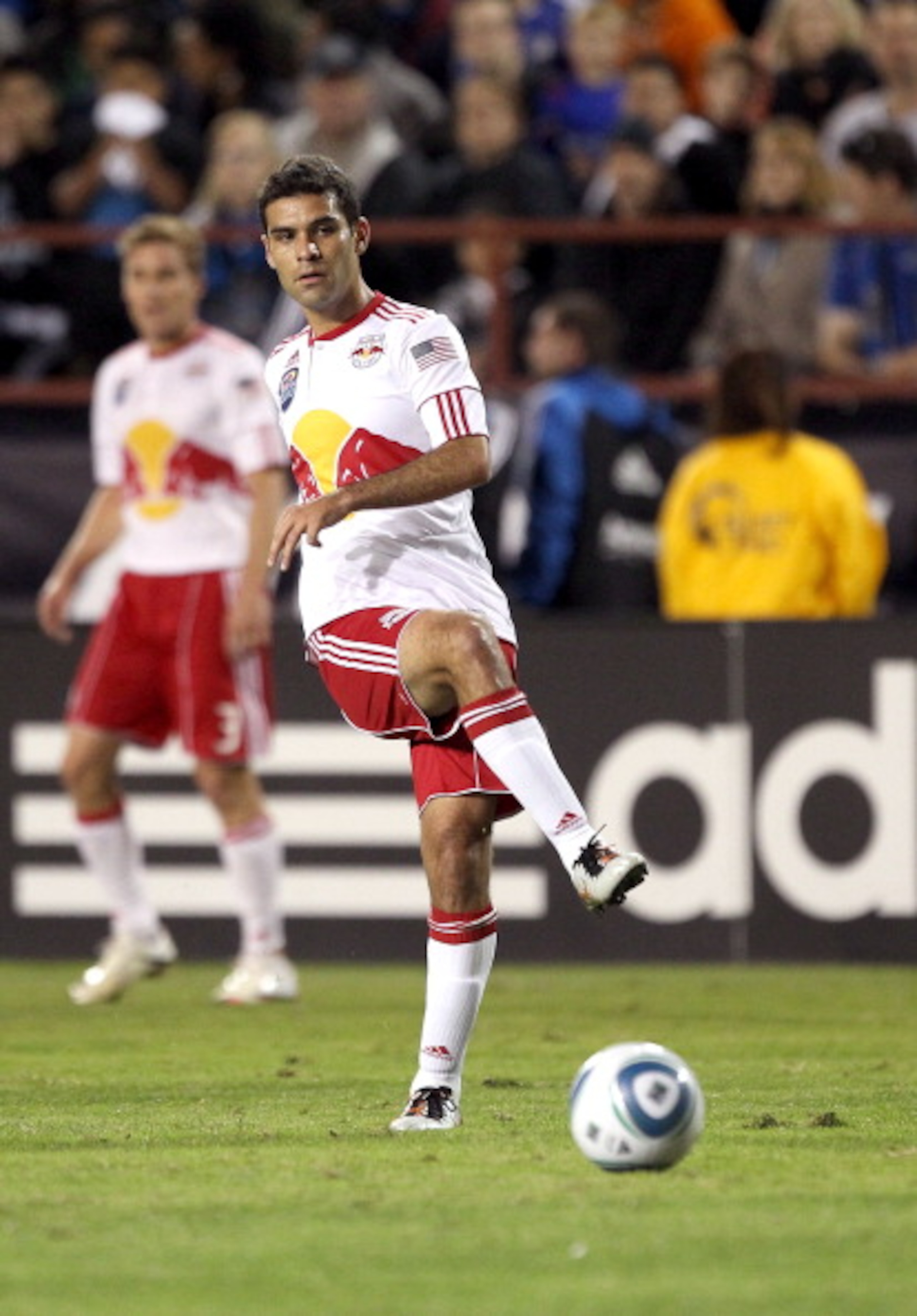 SANTA CLARA, CA - OCTOBER 30:  Rafa Marquez #4 of the New York Red Bulls in action against the San Jose Earthquakes during the 1st leg of their playoff match up at Buck Shaw Stadium on October 30, 2010 in Santa Clara, California.  (Photo by Ezra Shaw/Gett