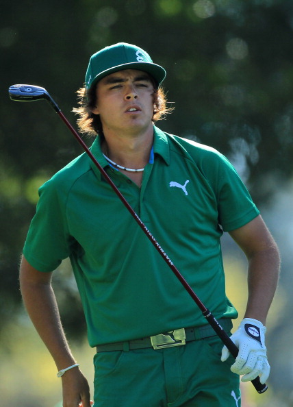 AUGUSTA, GA - APRIL 07:  Rickie Fowler watches his tee shot on the fourth tee during the first round of the 2011 Masters Tournament at Augusta National Golf Club on April 7, 2011 in Augusta, Georgia.  (Photo by David Cannon/Getty Images)