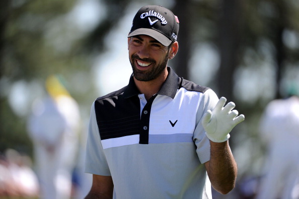 AUGUSTA, GA - APRIL 07:  Alvaro Quiros of Spain waves on the third hole during the first round of the 2011 Masters Tournament at Augusta National Golf Club on April 7, 2011 in Augusta, Georgia.  (Photo by Harry How/Getty Images)