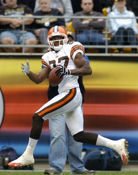 Davis' only NFL appearance at Cleveland - Cleveland Browns