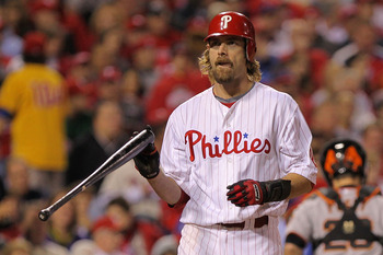 Jayson Werth thrown out at home by Dodgers