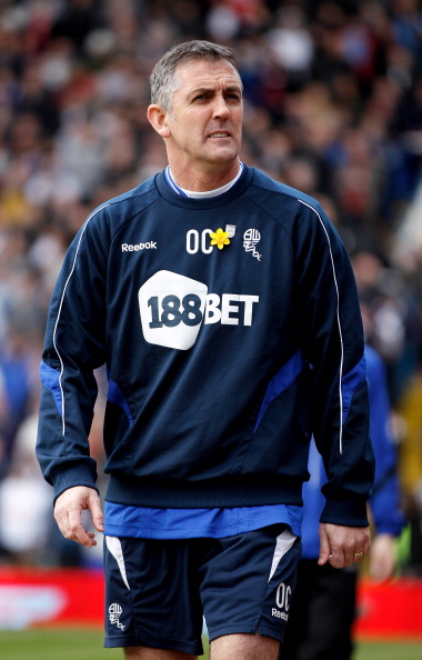 BIRMINGHAM, ENGLAND - MARCH 12:  Manager Owen Coyle of Bolton Wanderers prior to the FA Cup sponsored by E.On Sixth Round match between Birmingham City and Bolton Wanderers at St Andrews on March 12, 2011 in Birmingham, England.  (Photo by Mark Thompson/G