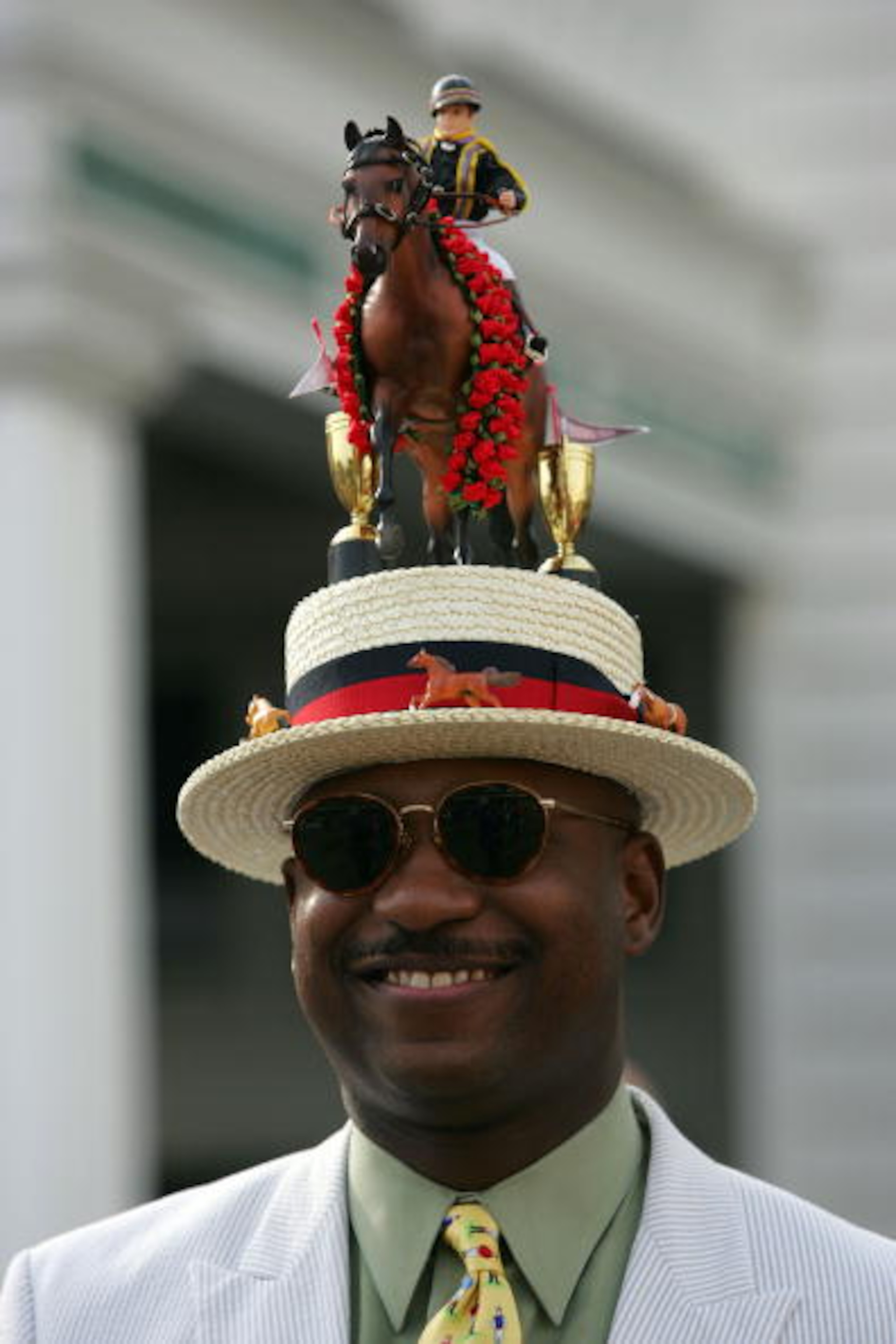 LOUISVILLE, KY - MAY 05: Eric Williams from Chicago, IL is seen in the Paddock area during the 133rd Kentucky Derby on May 5, 2007 at Churchill Downs in Louisville, Kentucky. (Photo by Jamie Squire/Getty Images) LOUISVILLE, KY - MAY 05: Eric Williams from Chicago, IL is seen in the Paddock area during the 133rd Kentucky Derby on May 5, 2007 at Churchill Downs in Louisville, Kentucky. (Photo by Jamie Squire/Getty Images)