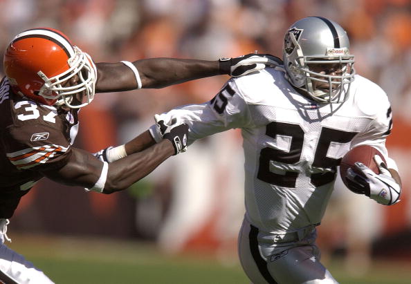 Seattle Seahawks' running back Ricky Watters waits for a block by News  Photo - Getty Images