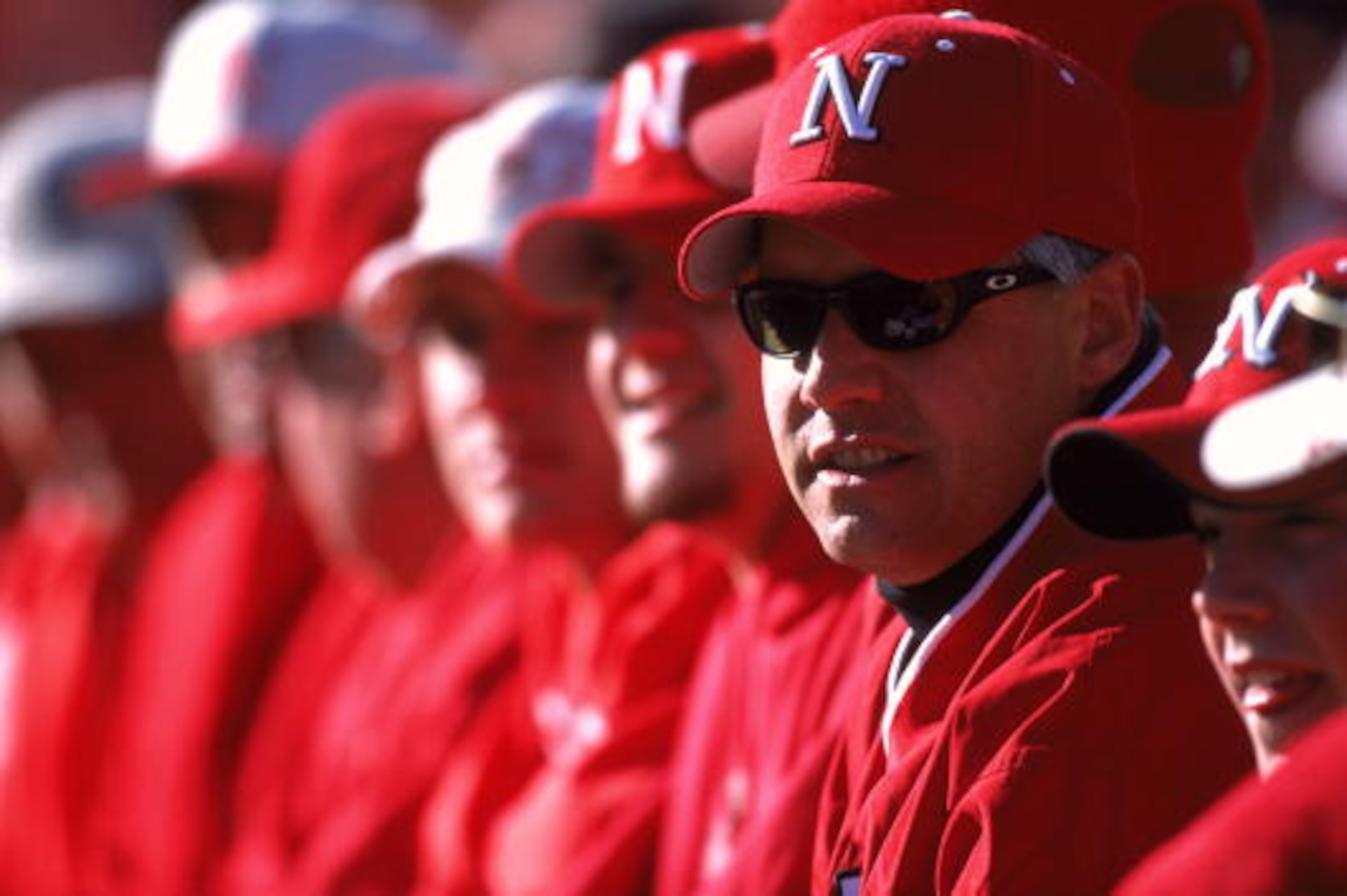 27 Oct 2001:  The Nebraska Cornhuskers fans  look on during the game against the Oklahoma Sooners  at Memorial Sadium in Lincoln, Nebraska. The Cornhuskers defeated the Sooners 20-10.Mandatory Credit: Scott Halleran/ Allsport