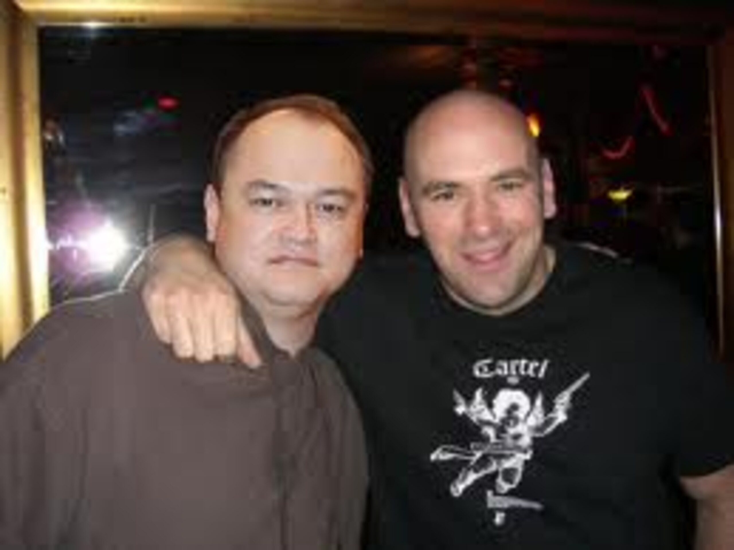 Strikeforce CEO, Scott Coker and UFC CEO, Dana White