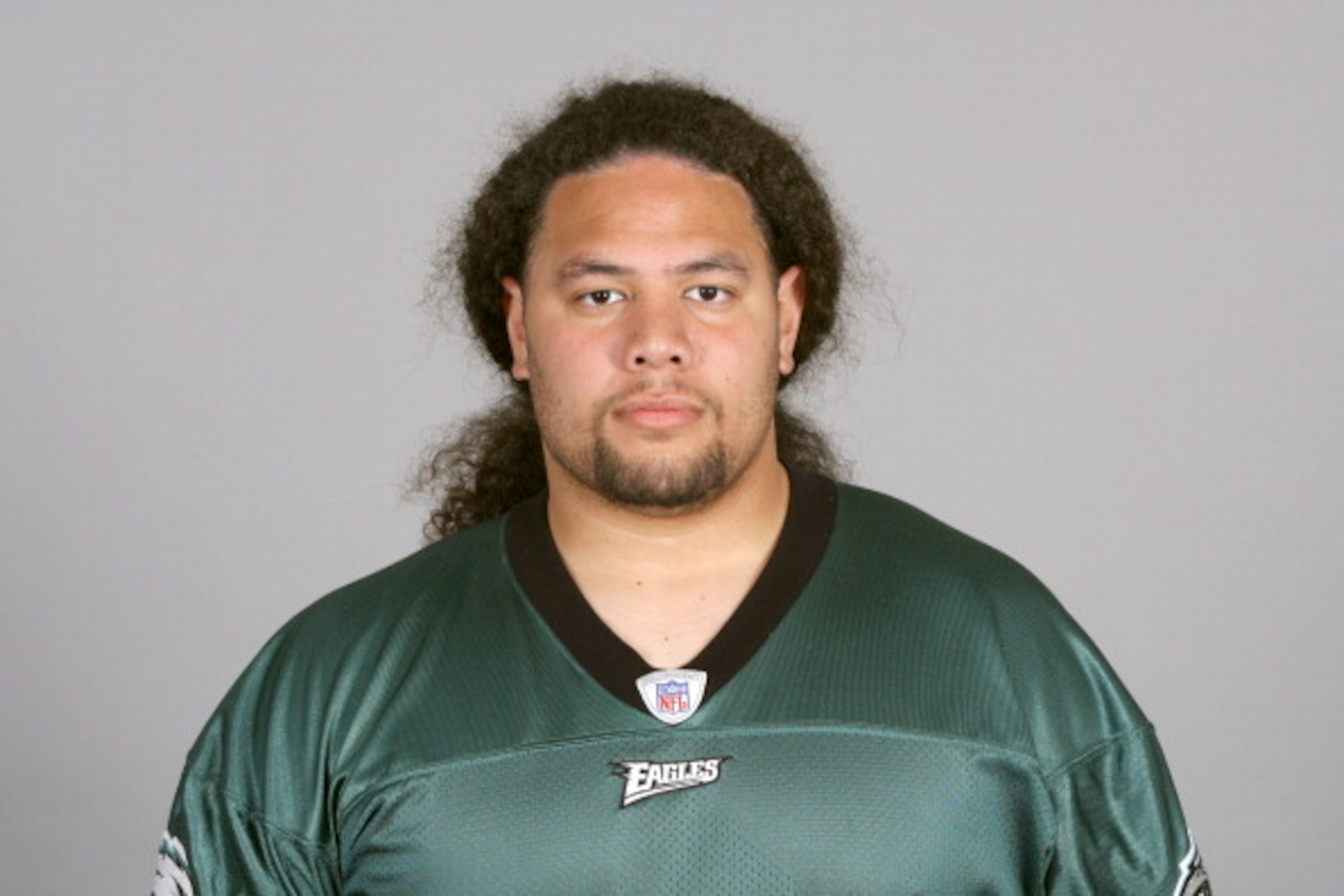 PHILADELPHIA, PA - JULY 6: In this 2009 photo provided by the NFL, Fenuki Tupou of the Philadelphia Eagles poses for an NFL headshot on Tuesday, July 6, 2010 in Philadelphia, Pennsylvania. (Photo by NFL via Getty Images) PHILADELPHIA, PA - JULY 6: In this 2009 photo provided by the NFL, Fenuki Tupou of the Philadelphia Eagles poses for an NFL headshot on Tuesday, July 6, 2010 in Philadelphia, Pennsylvania. (Photo by NFL via Getty Images)