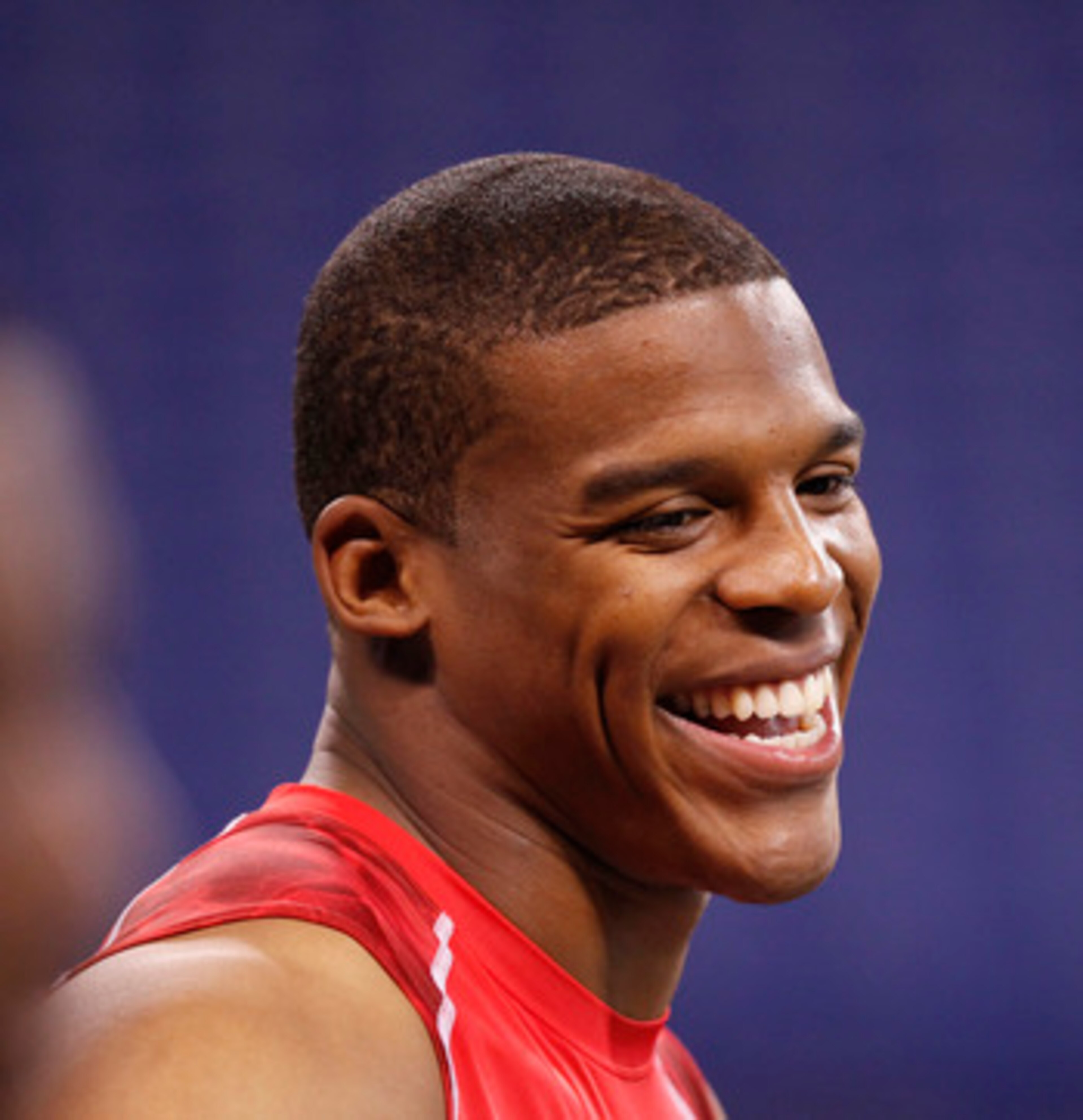 INDIANAPOLIS, IN - FEBRUARY 27: Cam Newton looks on during the 2011 NFL Scouting Combine at Lucas Oil Stadium on February 27, 2011 in Indianapolis, Indiana. (Photo by Joe Robbins/Getty Images) INDIANAPOLIS, IN - FEBRUARY 27: Cam Newton looks on during the 2011 NFL Scouting Combine at Lucas Oil Stadium on February 27, 2011 in Indianapolis, Indiana. (Photo by Joe Robbins/Getty Images)