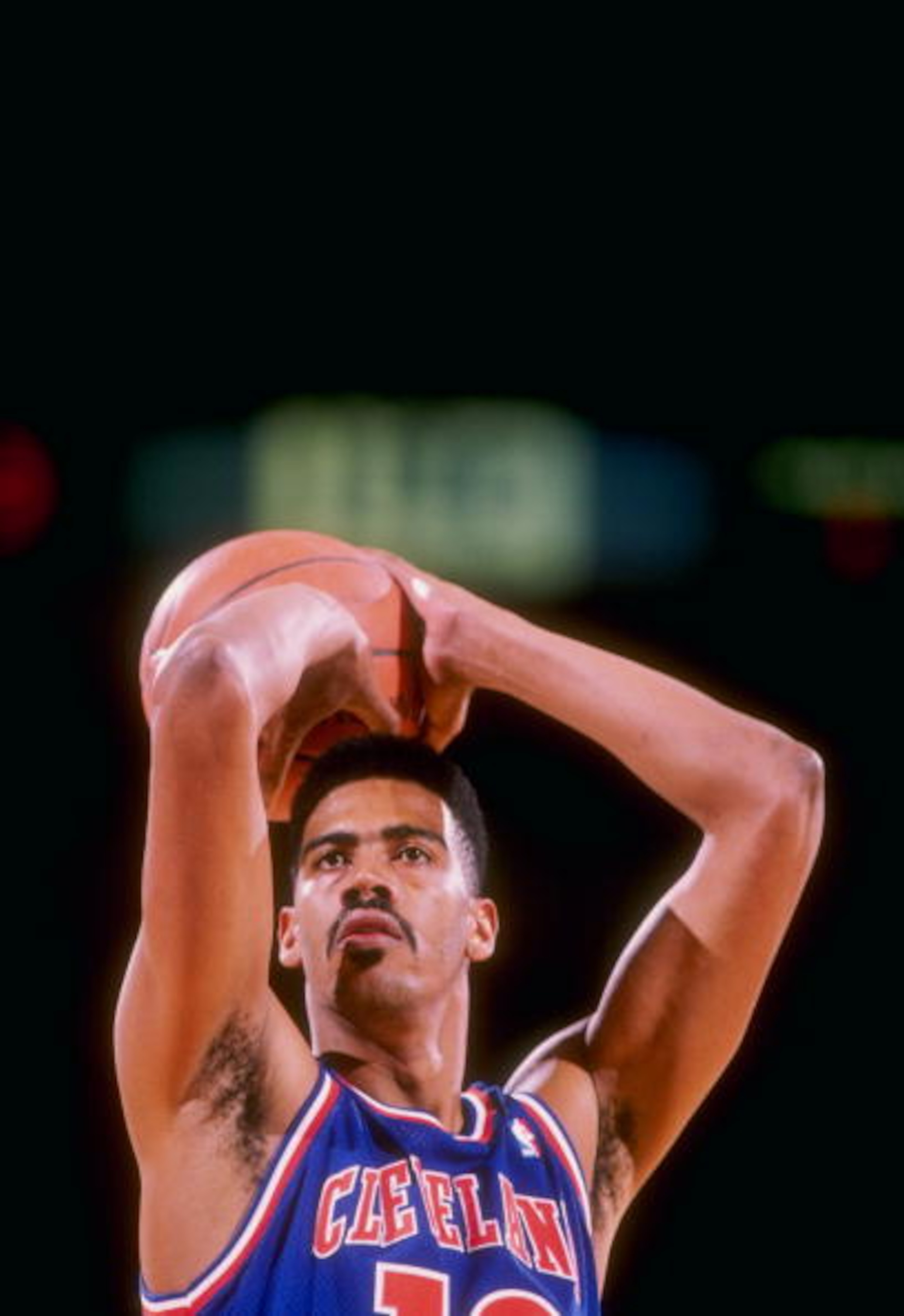 Forward John Williams of the Cleveland Cavaliers looks to shoot the ball during a game against the Denver Nuggets.