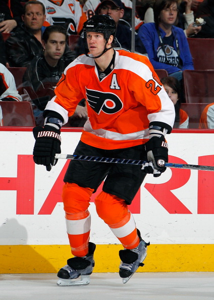 Philadelphia Flyers Sergei Bobrovsky Orange Reebok T Shirt
