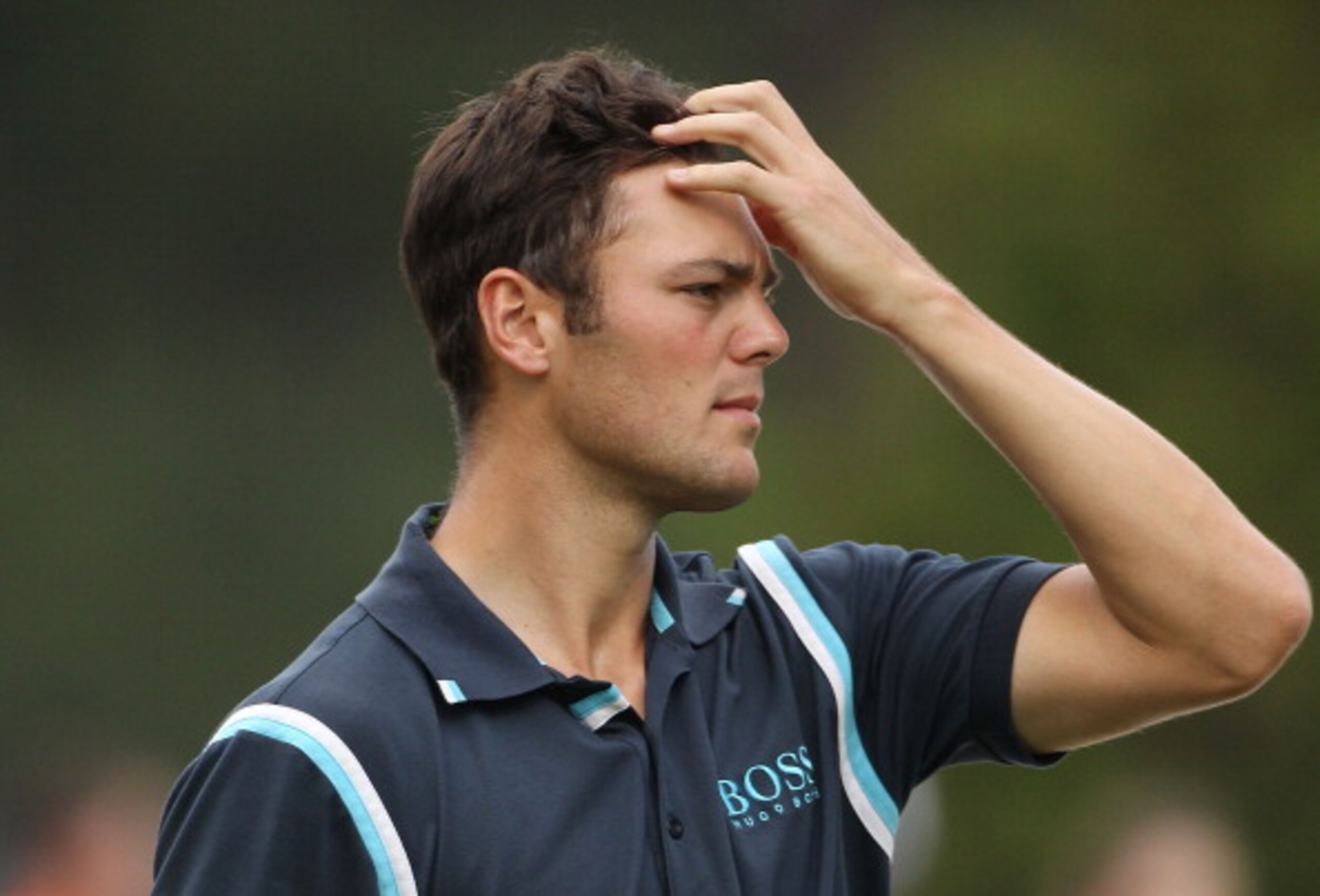 AUGUSTA, GA - APRIL 08: Martin Kaymer of Germany reacts on the 18th hole during the second round of the 2011 Masters Tournament at Augusta National Golf Club on April 8, 2011 in Augusta, Georgia. (Photo by Andrew Redington/Getty Images) AUGUSTA, GA - APRIL 08: Martin Kaymer of Germany reacts on the 18th hole during the second round of the 2011 Masters Tournament at Augusta National Golf Club on April 8, 2011 in Augusta, Georgia. (Photo by Andrew Redington/Getty Images)