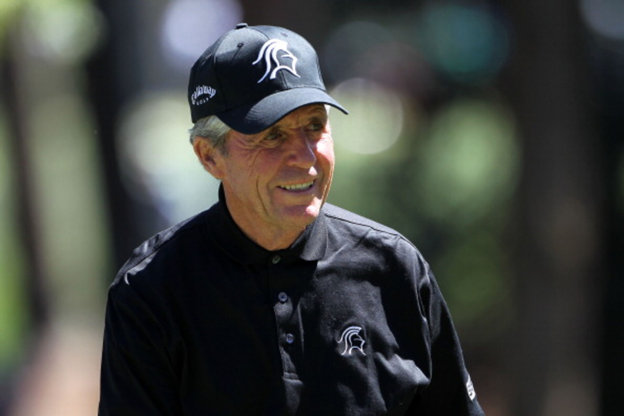 AUGUSTA, GA - APRIL 06: Gary Player of South Africa smiles for the gallery during the Par 3 Contest prior to the 2011 Masters Tournament at Augusta National Golf Club on April 6, 2011 in Augusta, Georgia. (Photo by Jamie Squire/Getty Images) AUGUSTA, GA - APRIL 06: Gary Player of South Africa smiles for the gallery during the Par 3 Contest prior to the 2011 Masters Tournament at Augusta National Golf Club on April 6, 2011 in Augusta, Georgia. (Photo by Jamie Squire/Getty Images)