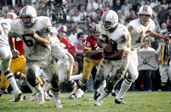 Super Bowl VII, Miami Dolphins Larry Csonka in action vs Washington News  Photo - Getty Images