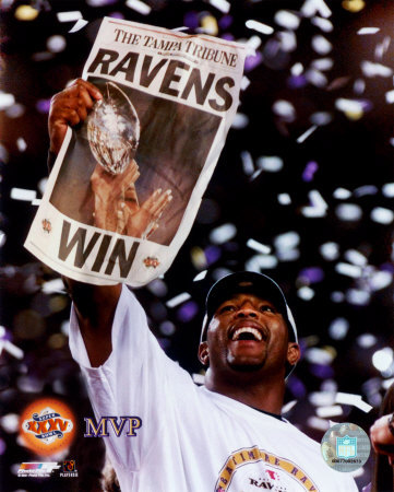 Super Bowl XXXV: Ray Lewis wins MVP as Ravens thrash Giants, 34-7