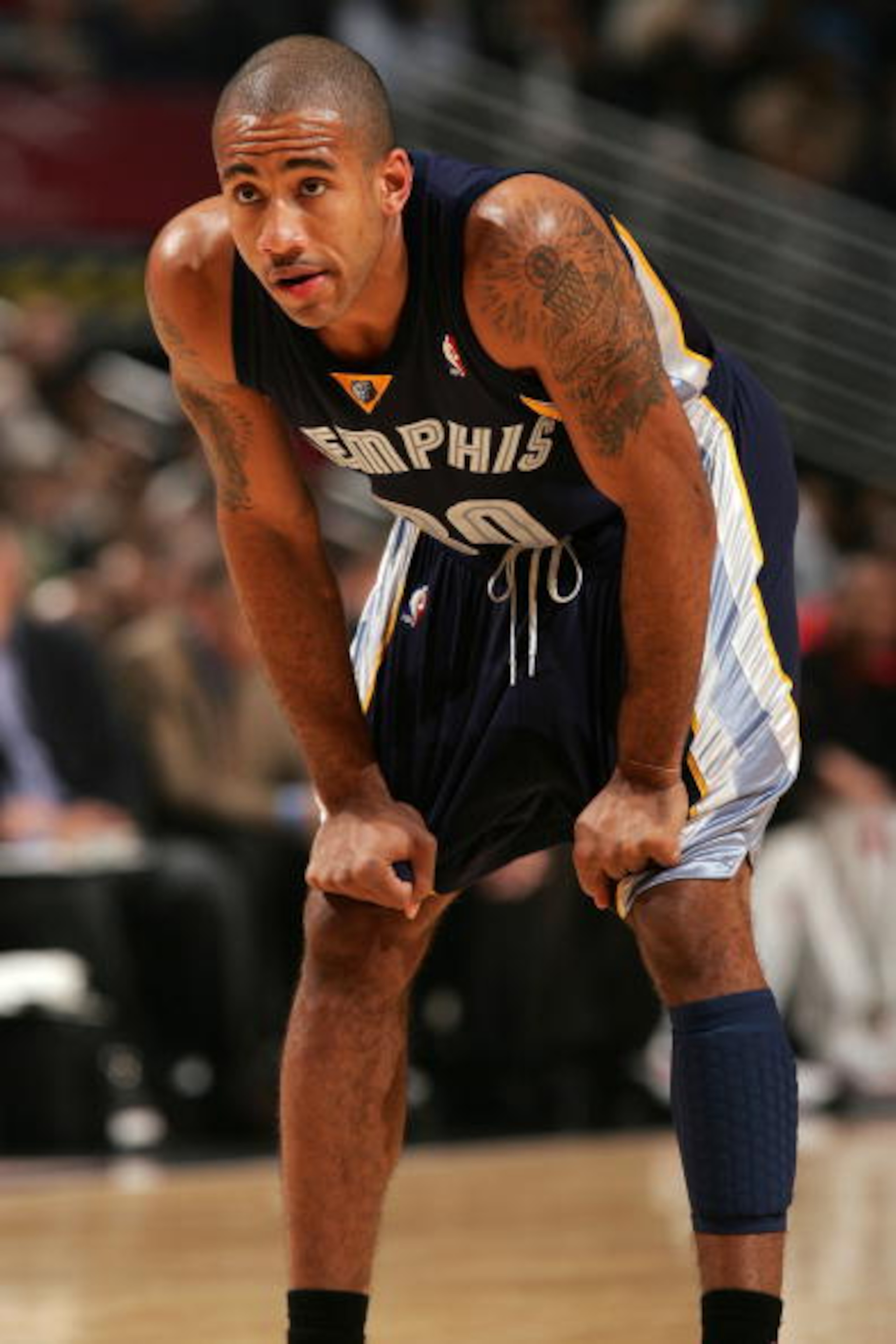CHICAGO - JANUARY 13:  Dahntay Jones #30 of the Memphis Grizzlies is seen on court against the Chicago Bulls January 13, 2007 at the United Center in Chicago, Illinois. The Bulls won 111-66.  NOTE TO USER: User expressly acknowledges and agrees that, by d