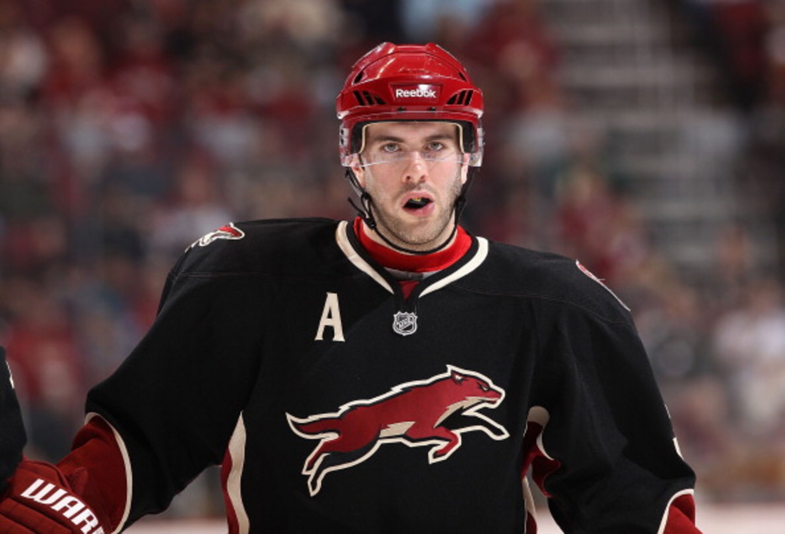 GLENDALE, AZ - MARCH 22: Keith Yandle #3 of the Phoenix Coyotes during the NHL game against the St. Louis Blues at Jobing.com Arena on March 22, 2011 in Glendale, Arizona. The Coyotes defeated the Blues 2-1. (Photo by Christian Petersen/Getty Images) GLENDALE, AZ - MARCH 22: Keith Yandle #3 of the Phoenix Coyotes during the NHL game against the St. Louis Blues at Jobing.com Arena on March 22, 2011 in Glendale, Arizona. The Coyotes defeated the Blues 2-1. (Photo by Christian Petersen/Getty Images)