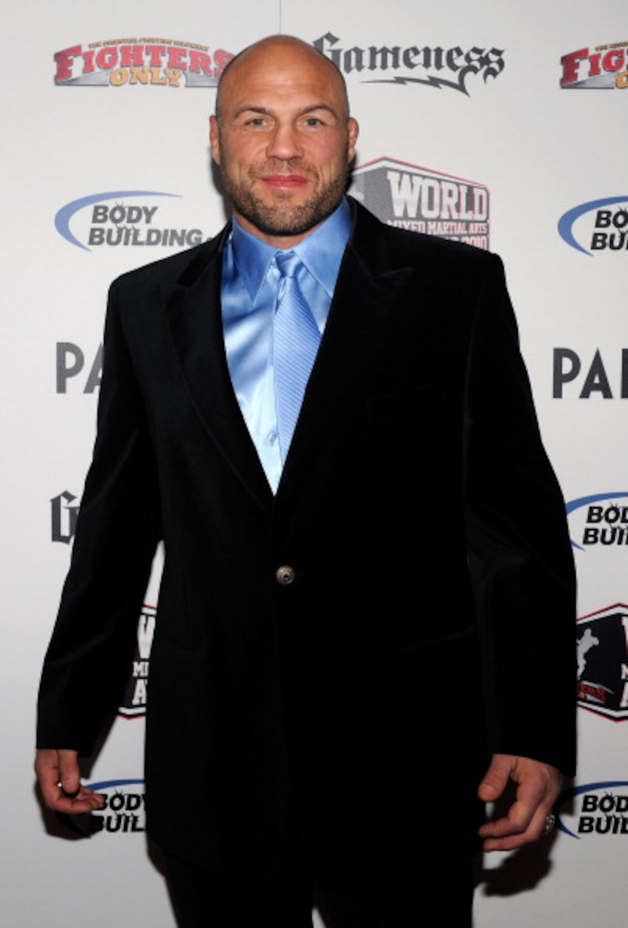 LAS VEGAS, NV - DECEMBER 01:  Mixed martial artist and actor Randy Couture arrives at the third annual Fighters Only World Mixed Martial Arts Awards 2010 at the Palms Casino Resort December 1, 2010 in Las Vegas, Nevada.  (Photo by Ethan Miller/Getty Image
