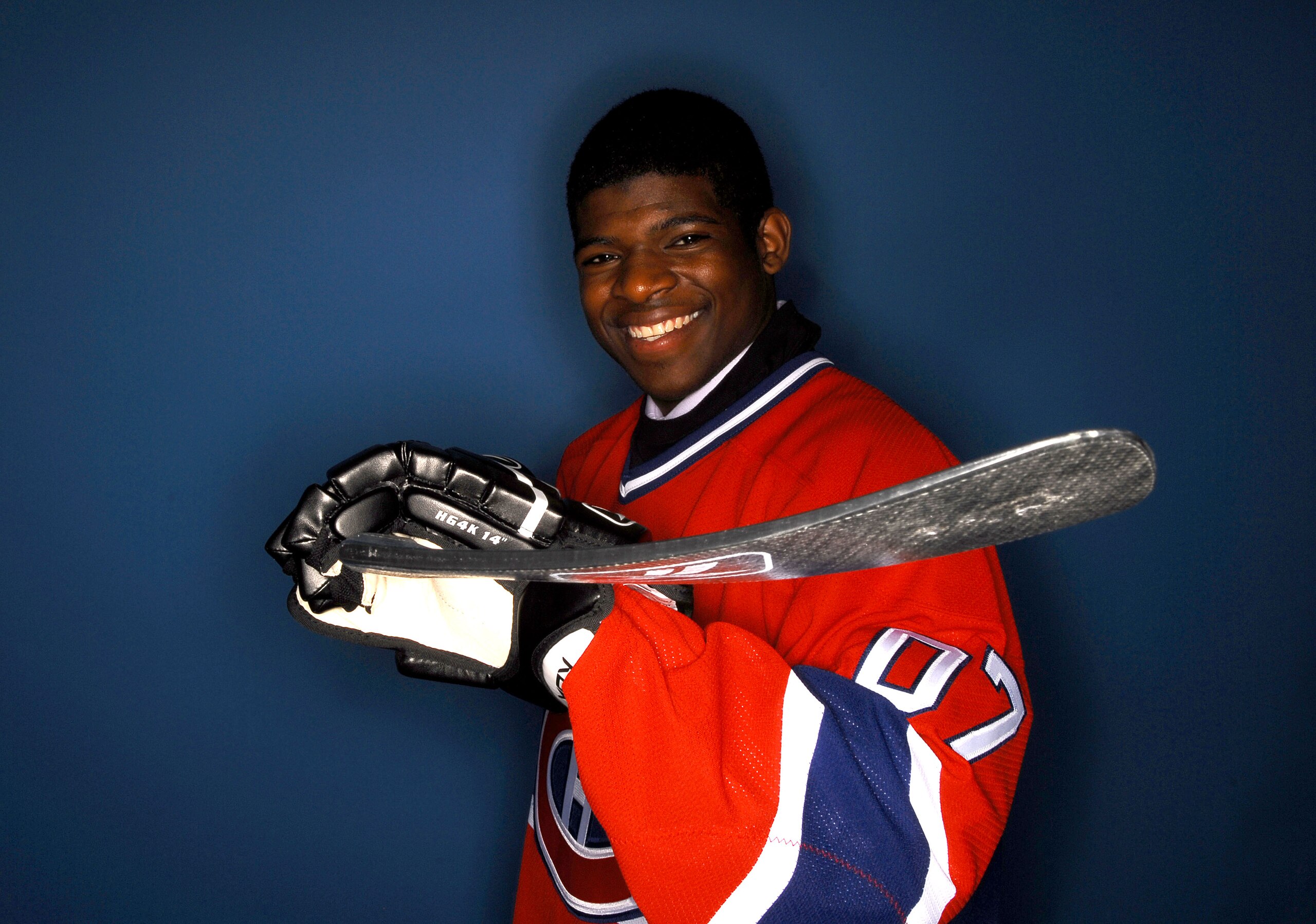COLUMBUS, OH - JUNE 23:  43rd overall draft pick P.K. Subban of the Montreal Candiens poses for a portrait during the 2007 NHL Entry Draft at Nationwide Arena on June 23, 2007 in Columbus, Ohio.  (Photo by Marc Serota/Getty Images)