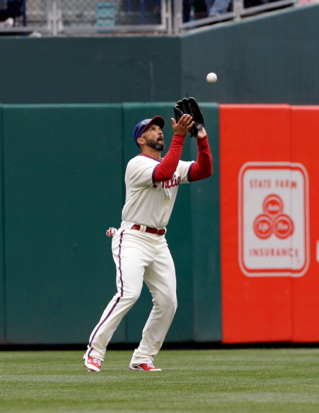 Philadelphia Phillies Outfielder Raul Ibanez (29). The Phillies