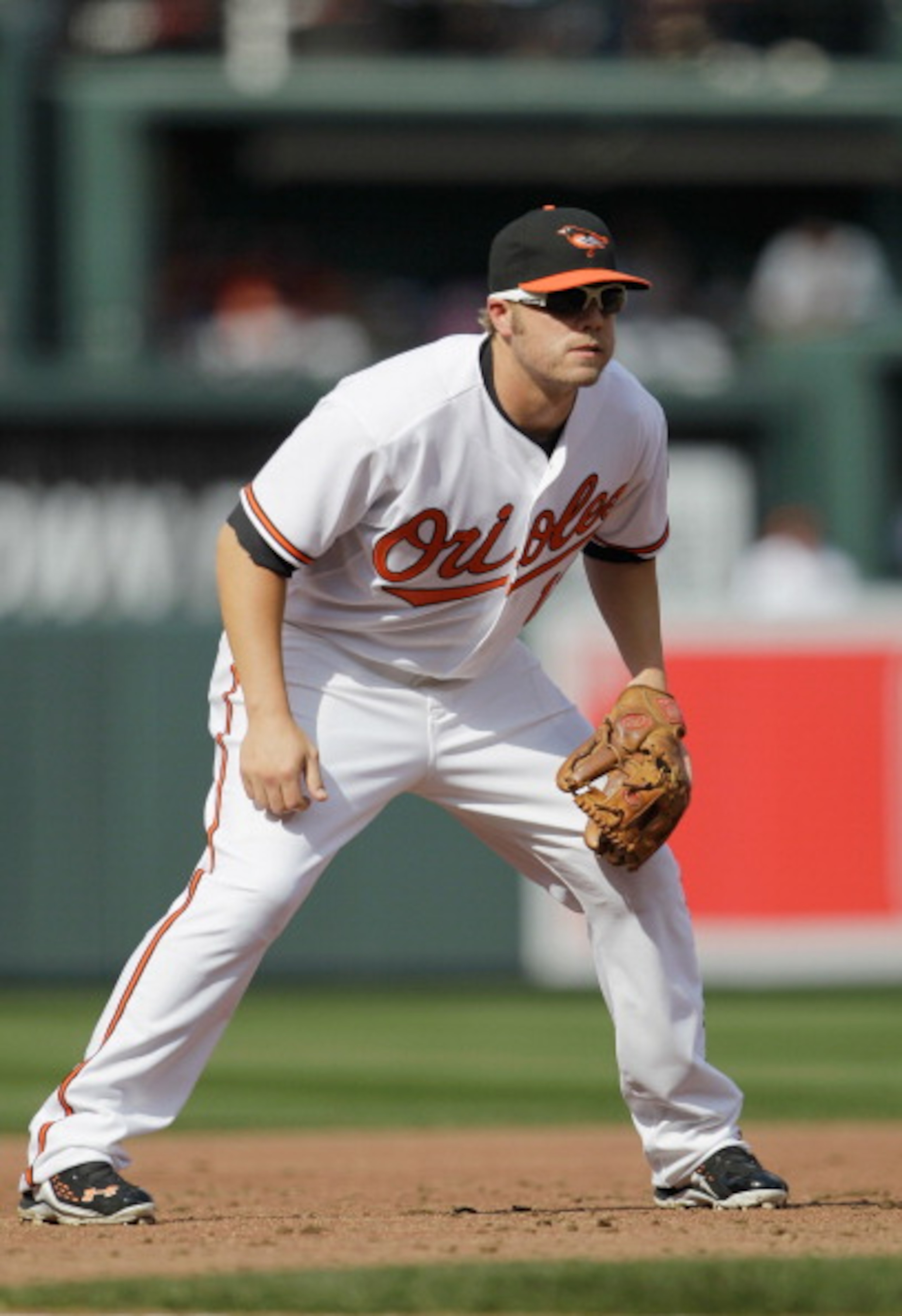 BALTIMORE, MD - APRIL 04:  Third baseman Mark Reynolds #12 of the Baltimore Orioles against the Detroit Tigers during opening day at Oriole Park at Camden Yards on April 4, 2011 in Baltimore, Maryland.  (Photo by Rob Carr/Getty Images)