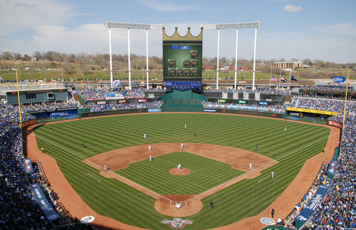 Royals Stadium, 1980s  Kansas city royals, Kansas city royals baseball,  Mlb stadiums