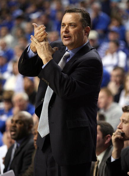 LEXINGTON, KY - JANUARY 21: Billy Gillispie, the Head Coach of the Kentucky Wildcats, is pictured during the SEC game against the Auburn Tigers at Rupp Arena on January 21, 2009 in Lexington, Kentucky. (Photo by Andy Lyons/Getty Images)