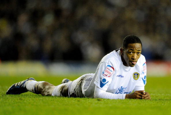 LEEDS, UNITED KINGDOM - JANUARY 19:   Sanchez Watt of Leeds United looks dejected at the end of the FA Cup sponsored by E.On Third Round Replay match between Leeds United and Arsenal at Elland Road on January 19, 2011 in Leeds, England. (Photo by Michael