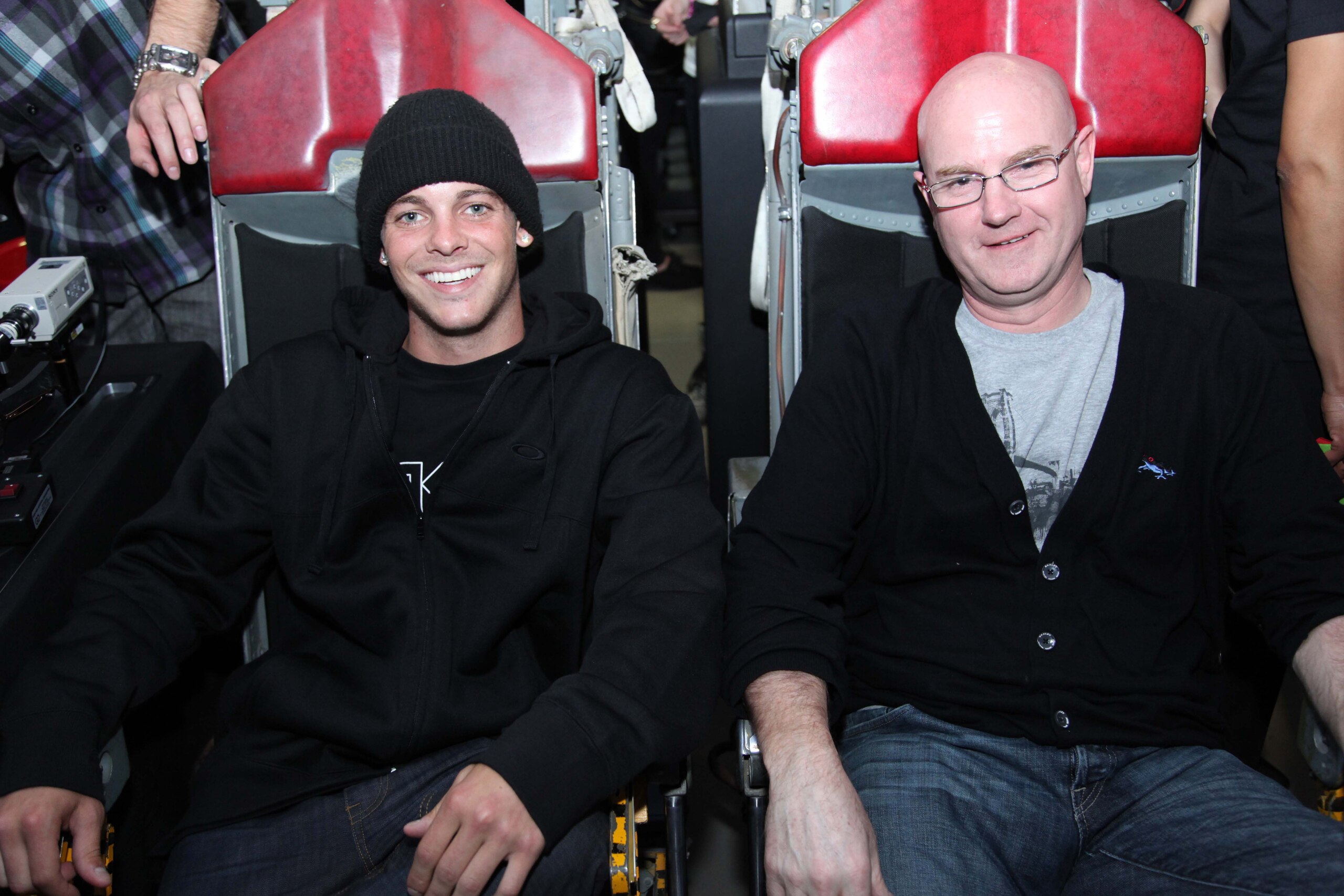 Ryan and Oakley CEO Colin Baden Ryan and Oakley CEO Colin Baden
