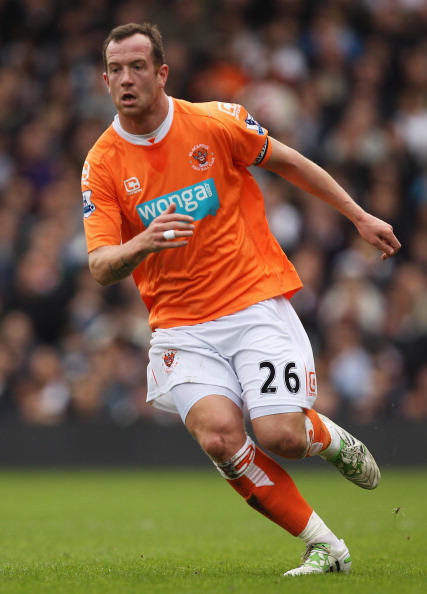 LONDON, ENGLAND - APRIL 03:  Charlie Adam of Blackpool in action during the Barclays Premier League match between Fulham and Blackpool at Craven Cottage on April 3, 2011 in London, England.  (Photo by Ian Walton/Getty Images)