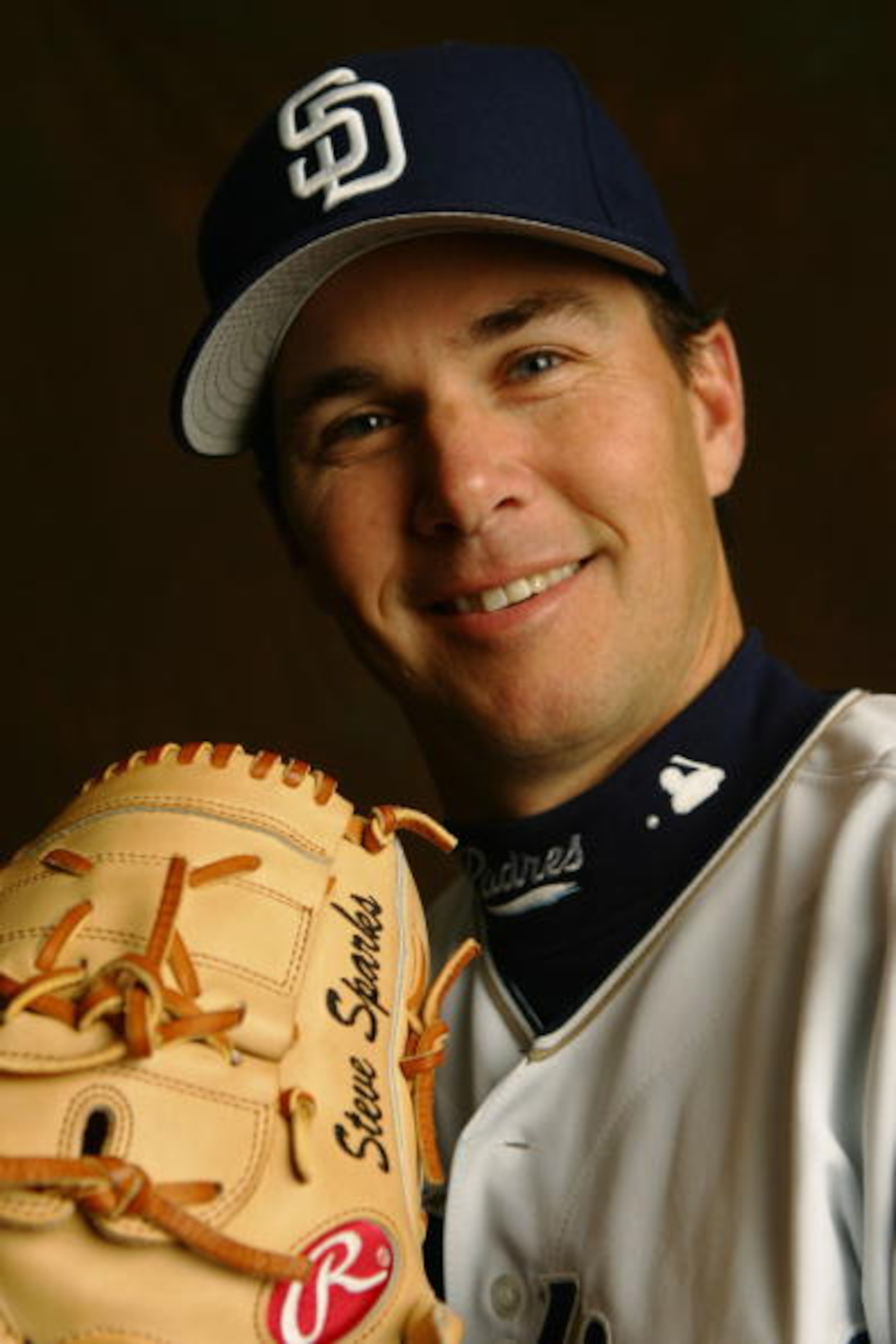 PEORIA, AZ - FEBRUARY 26: Steve Sparks #47 of the San Diego Padres poses for a portrait during the San Diego Padres Photo Day at Peoria Stadium on February 26, 2005 in Peoria, Arizona. (Photo by Nick Laham/Getty Images) PEORIA, AZ - FEBRUARY 26: Steve Sparks #47 of the San Diego Padres poses for a portrait during the San Diego Padres Photo Day at Peoria Stadium on February 26, 2005 in Peoria, Arizona. (Photo by Nick Laham/Getty Images)