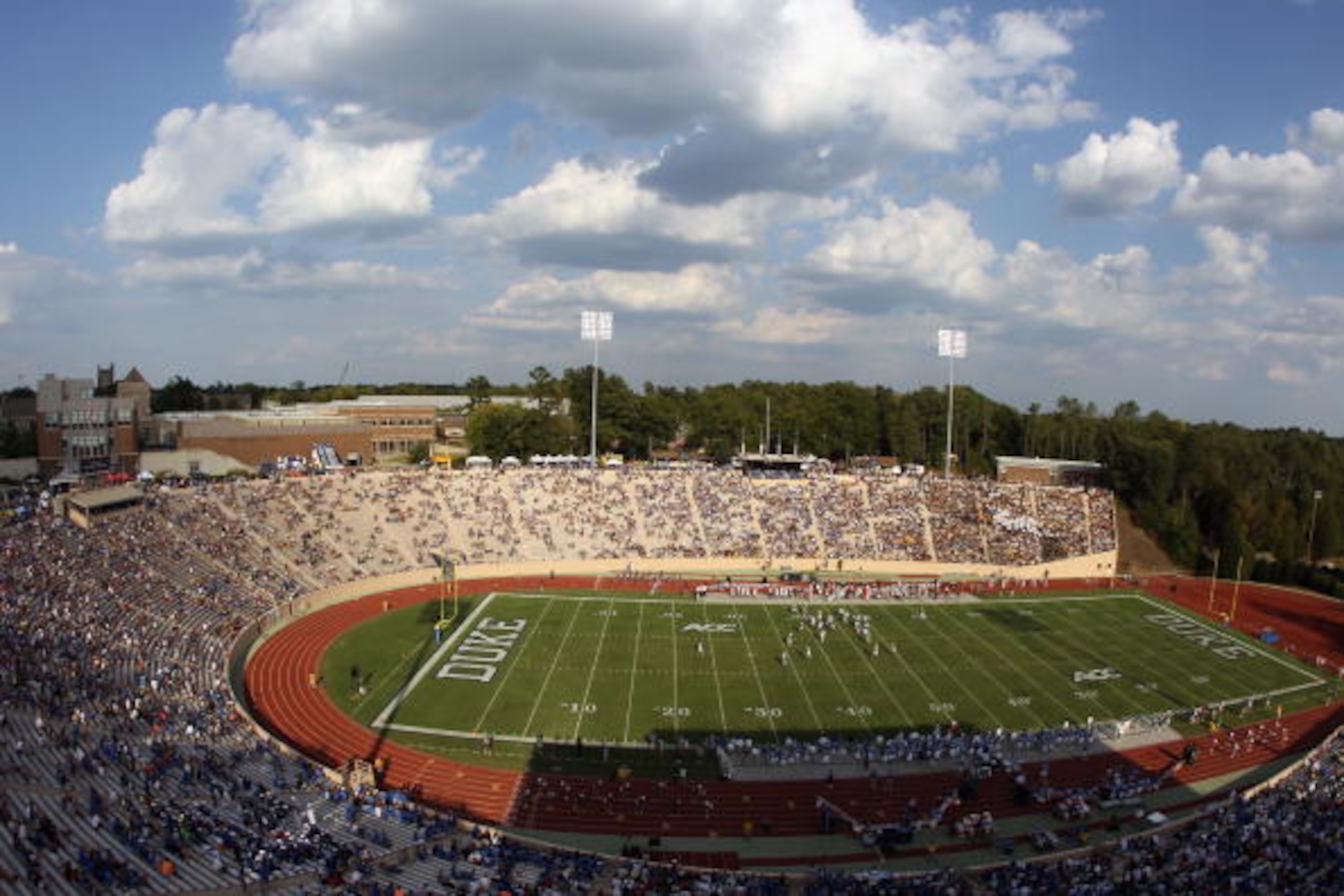 DURHAM, NC - SEPTEMBER 25: A general view of the Army Black Knights versus the Duke Blue Devils at Wallace Wade Stadium on September 25, 2010 in Durham, North Carolina. (Photo by Streeter Lecka/Getty Images) DURHAM, NC - SEPTEMBER 25: A general view of the Army Black Knights versus the Duke Blue Devils at Wallace Wade Stadium on September 25, 2010 in Durham, North Carolina. (Photo by Streeter Lecka/Getty Images)