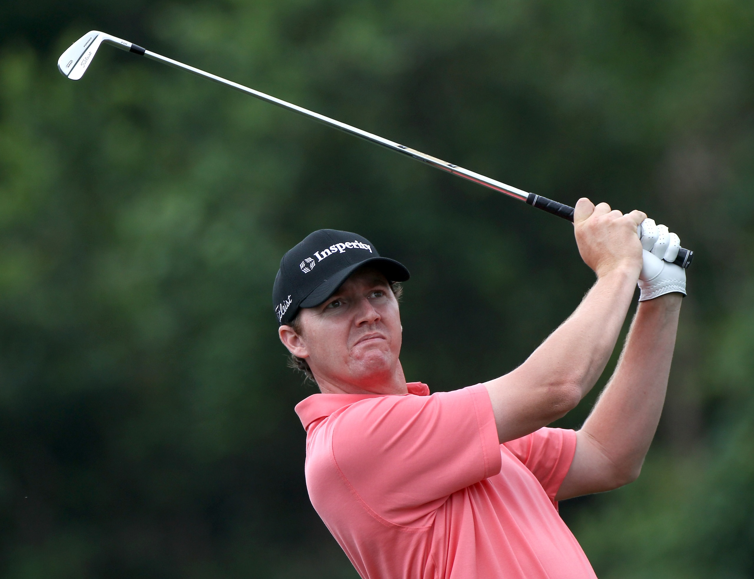 ORLANDO, FL - MARCH 24:  Jimmy Walker plays a shot on the 7th hole during the first round of the Arnold Palmer Invitational presented by MasterCard at the Bay Hill Club and Lodge on March 24, 2011 in Orlando, Florida.  (Photo by Sam Greenwood/Getty Images