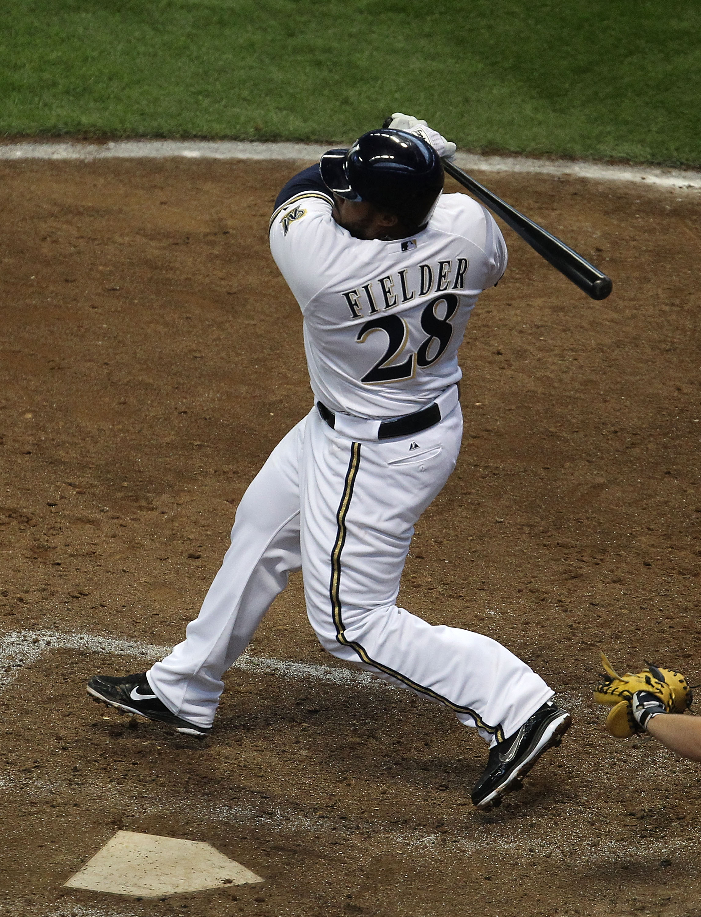 MILWAUKEE, WI - MAY 25: First baseman Prince Fielder #28 of the