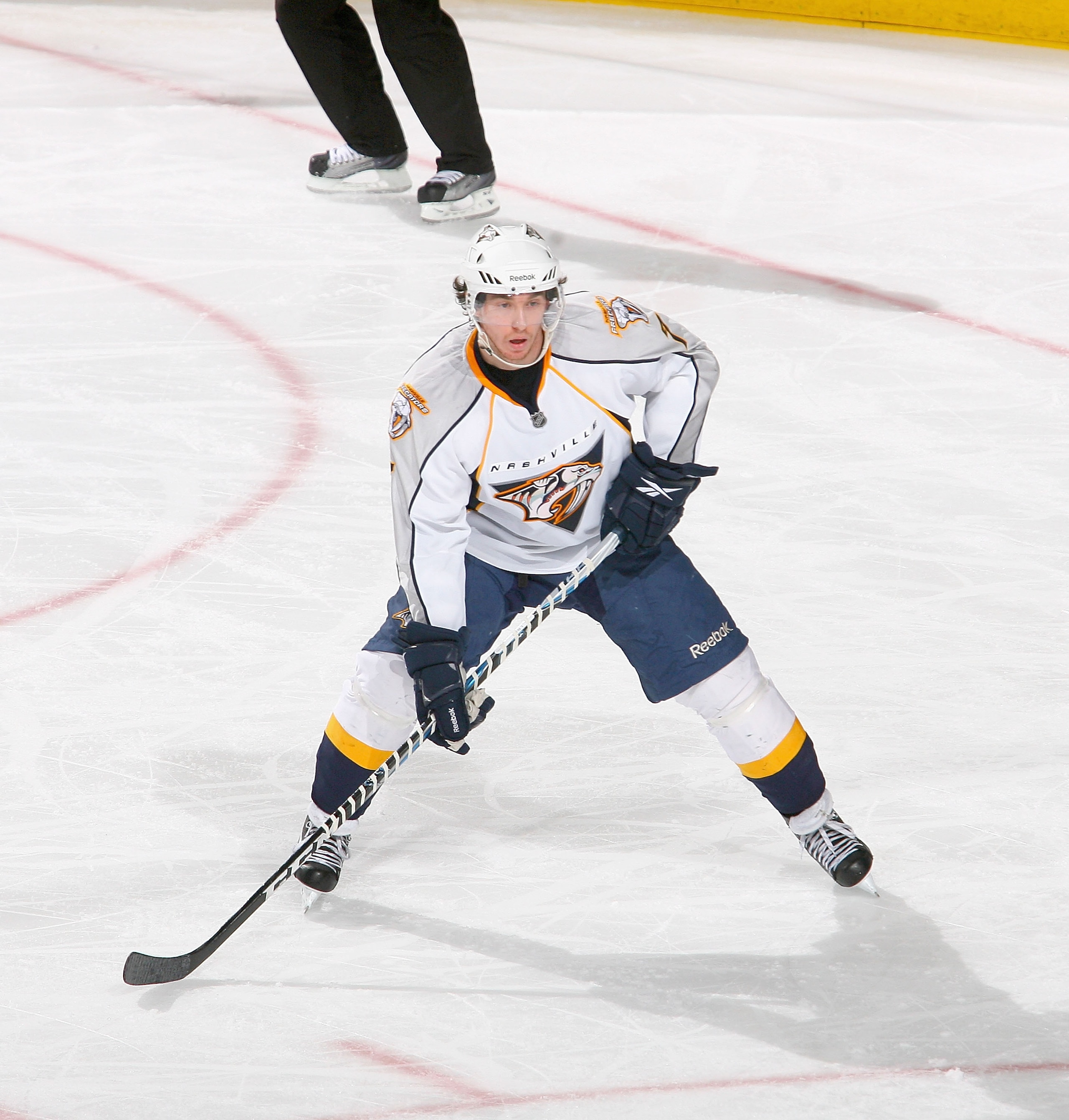 BUFFALO, NY - MARCH 20:  Jonathon Blum #7 of the Nashville Predators skates against the Buffalo Sabres at HSBC Arena on March 20, 2011 in Buffalo, New York. Nashville won 4-3 in overtime.  (Photo by Rick Stewart/Getty Images)