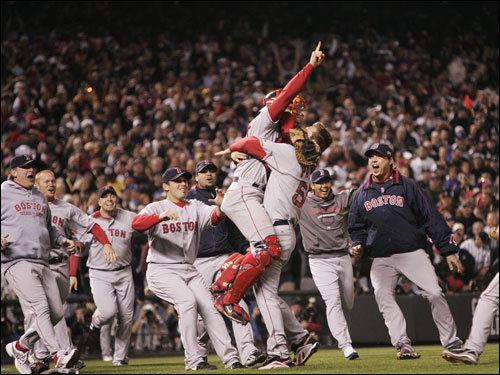 The Variteks' silly celebration of '04 World Series win - The